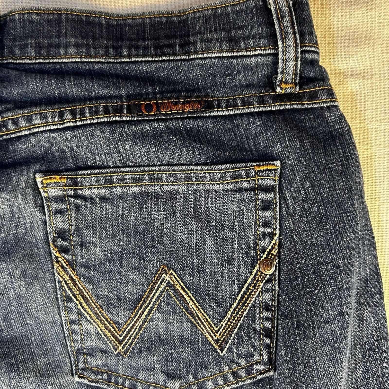 Wrangler Wrangler Q-Baby No Gap Waist Riding Jeans Women's 7/8 32" Size 30" / US 8 / IT 44 - 8 Thumbnail