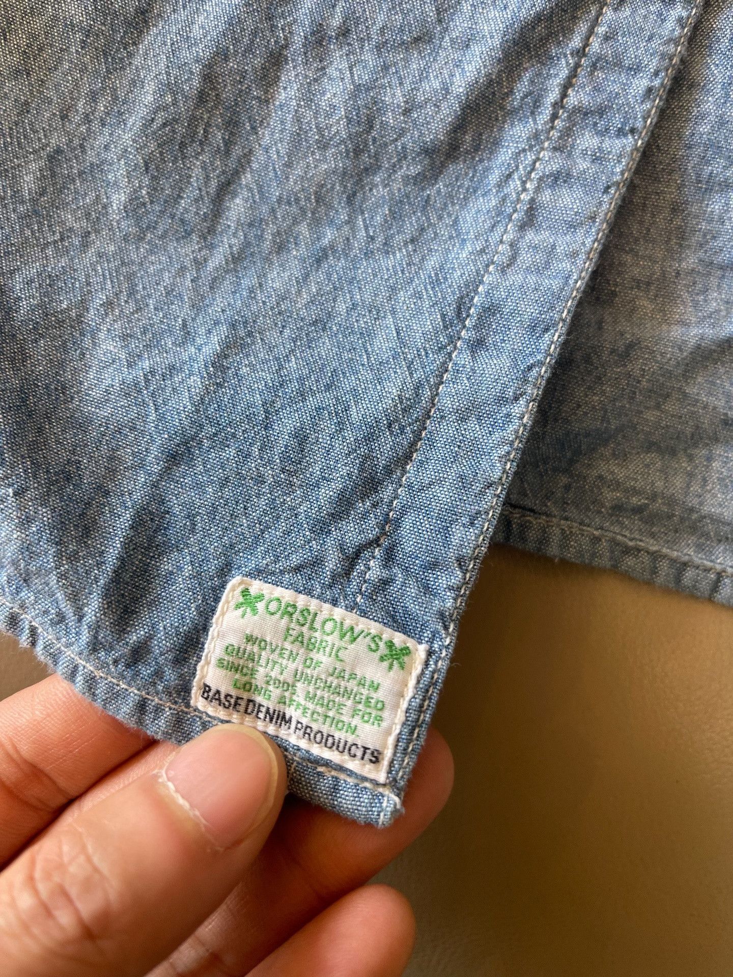 Orslow Orslow Chambray Denim Shirt Size US S / EU 44-46 / 1 - 7 Thumbnail