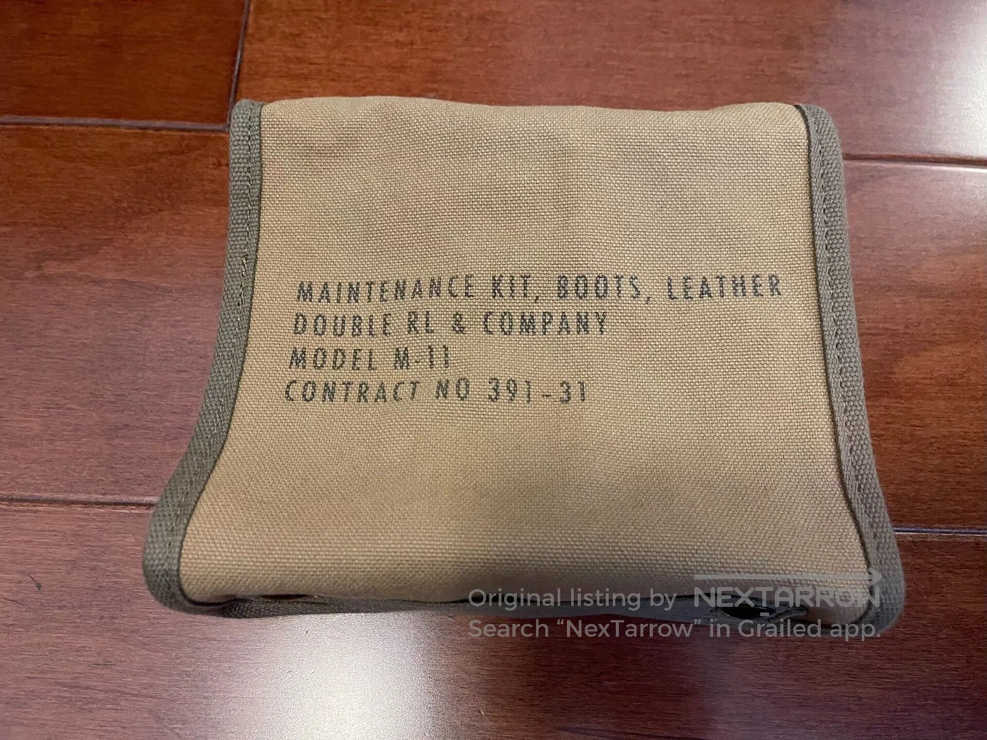RRL Ralph Lauren RRL Double RL Canvas Storage Tool Bag. Size ONE SIZE - 1 Thumbnail