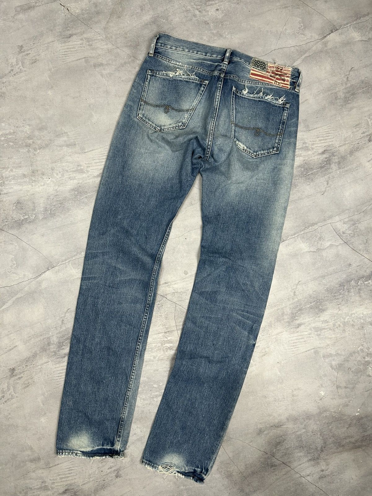 Polo Ralph Lauren Polo Ralph Lauren Denim & Supply Biker Slim jeans Size US 32 / EU 48 - 5 Thumbnail