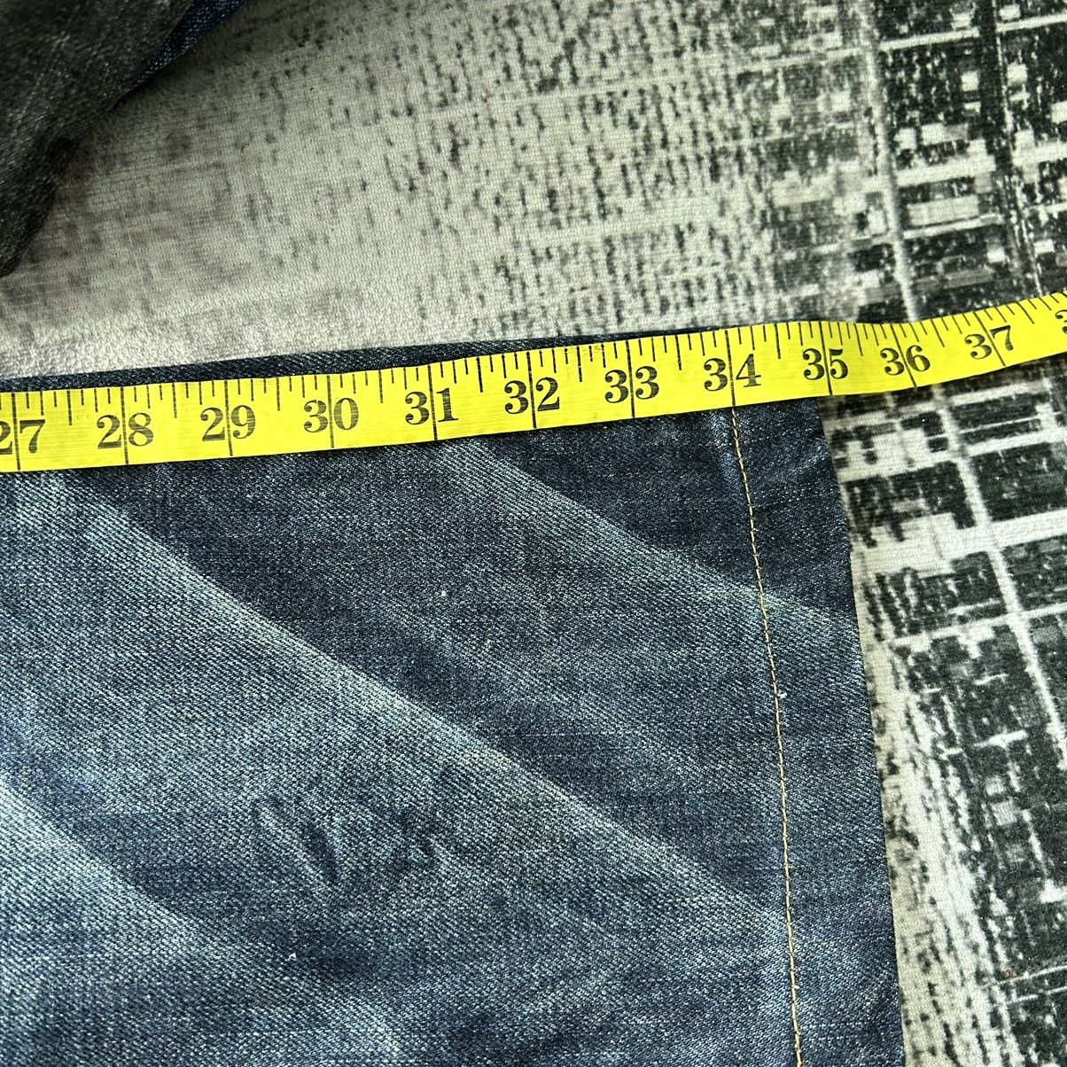 If Six Was Nine Lolita Y2k Design Flared Jeans Size 30" / US 8 / IT 44 - 24 Thumbnail