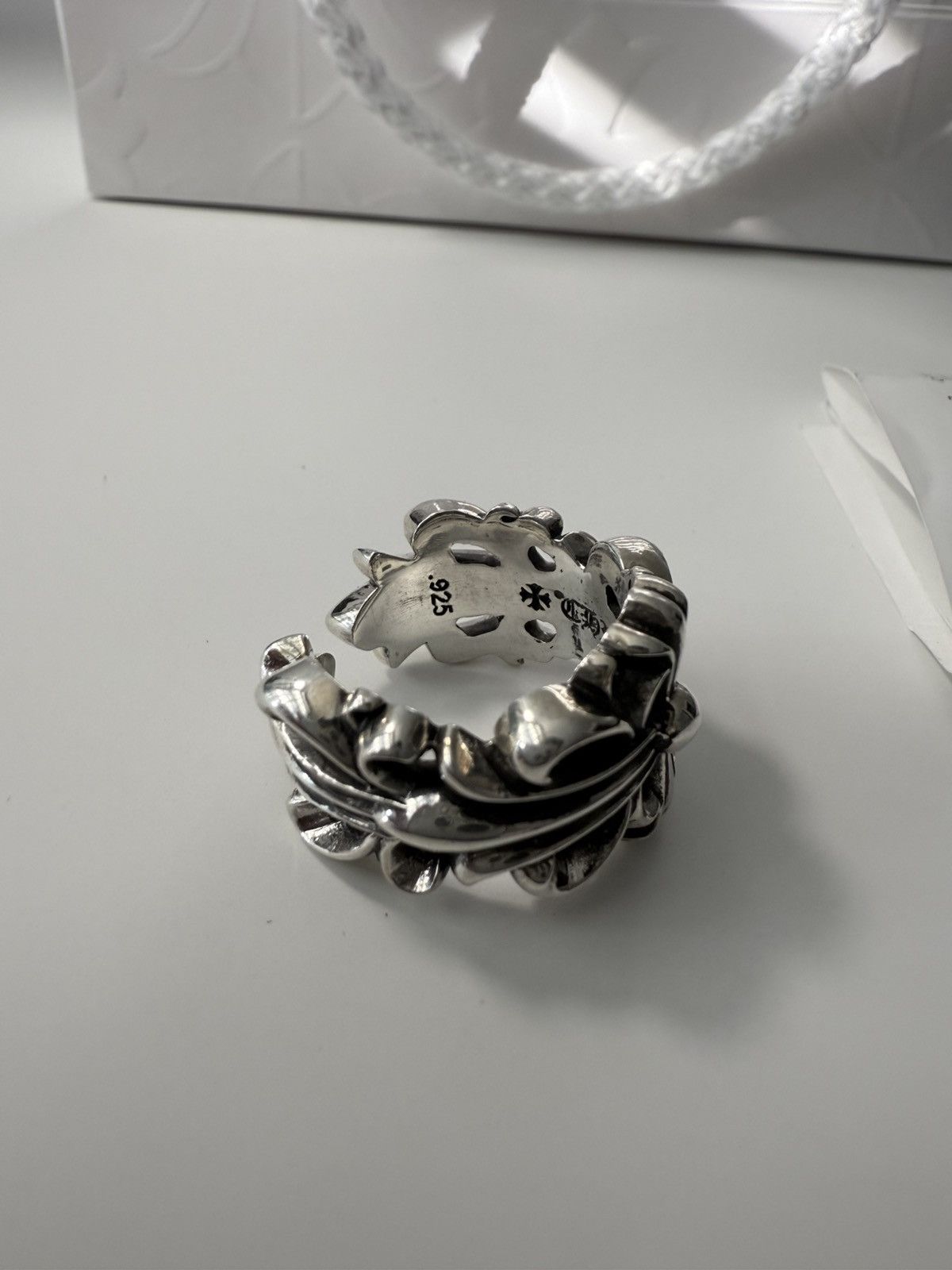 Chrome Hearts Chrome hearts double floral ring sz 7 Size ONE SIZE - 2 Thumbnail