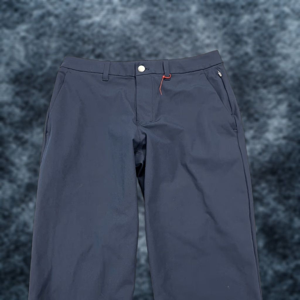 Lululemon Lululemon ABC Pants Mens 30x29 Blue Warpstreme Slim Casual Chino Button Preppy Pants - Regular Size 32 Size US 30 / EU 46 - 1 Thumbnail