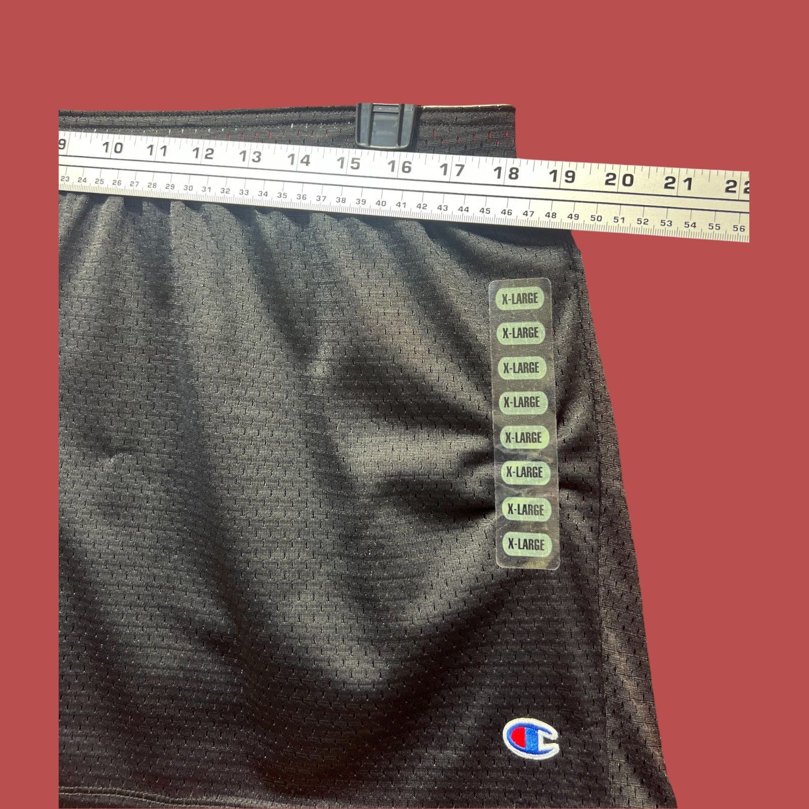 Champion Champion - Women's Mesh Shorts - Black - Extra Large Size 36" / US 14 / IT 50 - 3 Thumbnail