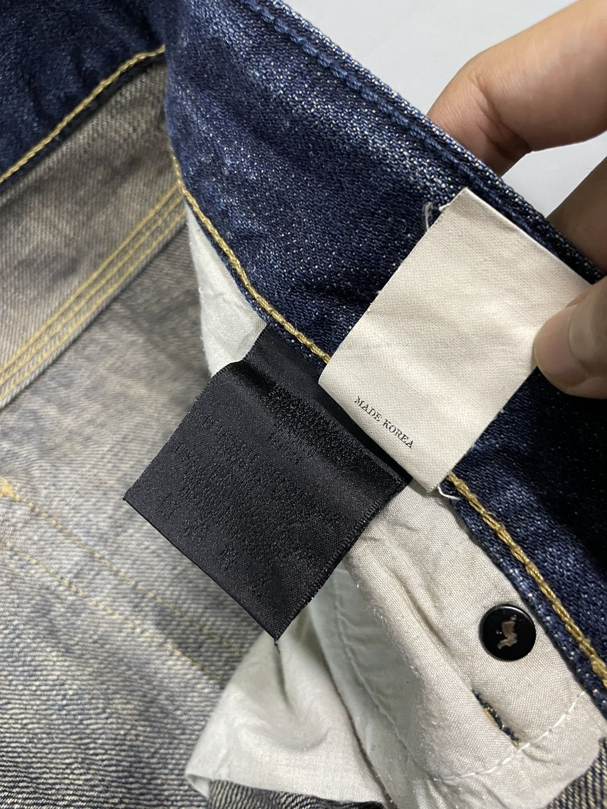 Seditionaries A.V.H Relaxed Fit Jeans Distressed Indigo Size US 36 / EU 52 - 7 Thumbnail