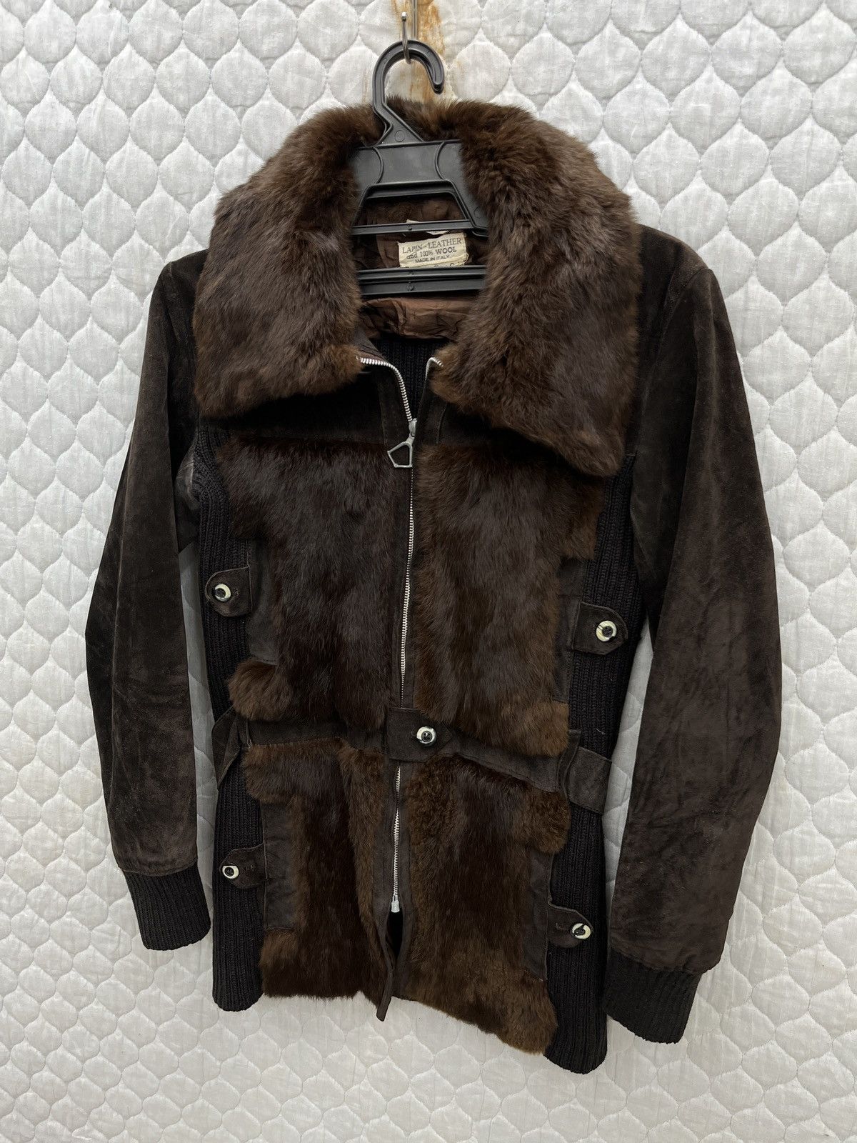 Genuine Leather 🔥🔥🔥STEALS CANYON CANON LEATHER FUR JACKET Size M / US 6-8 / IT 42-44 - 2 Thumbnail