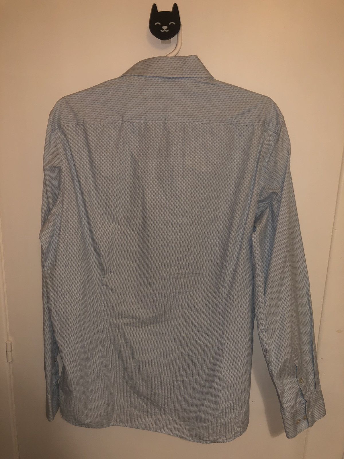 Calvin Klein Light blue and white Calvin Klein Shirt Size US M / EU 48-50 / 2 - 9 Thumbnail