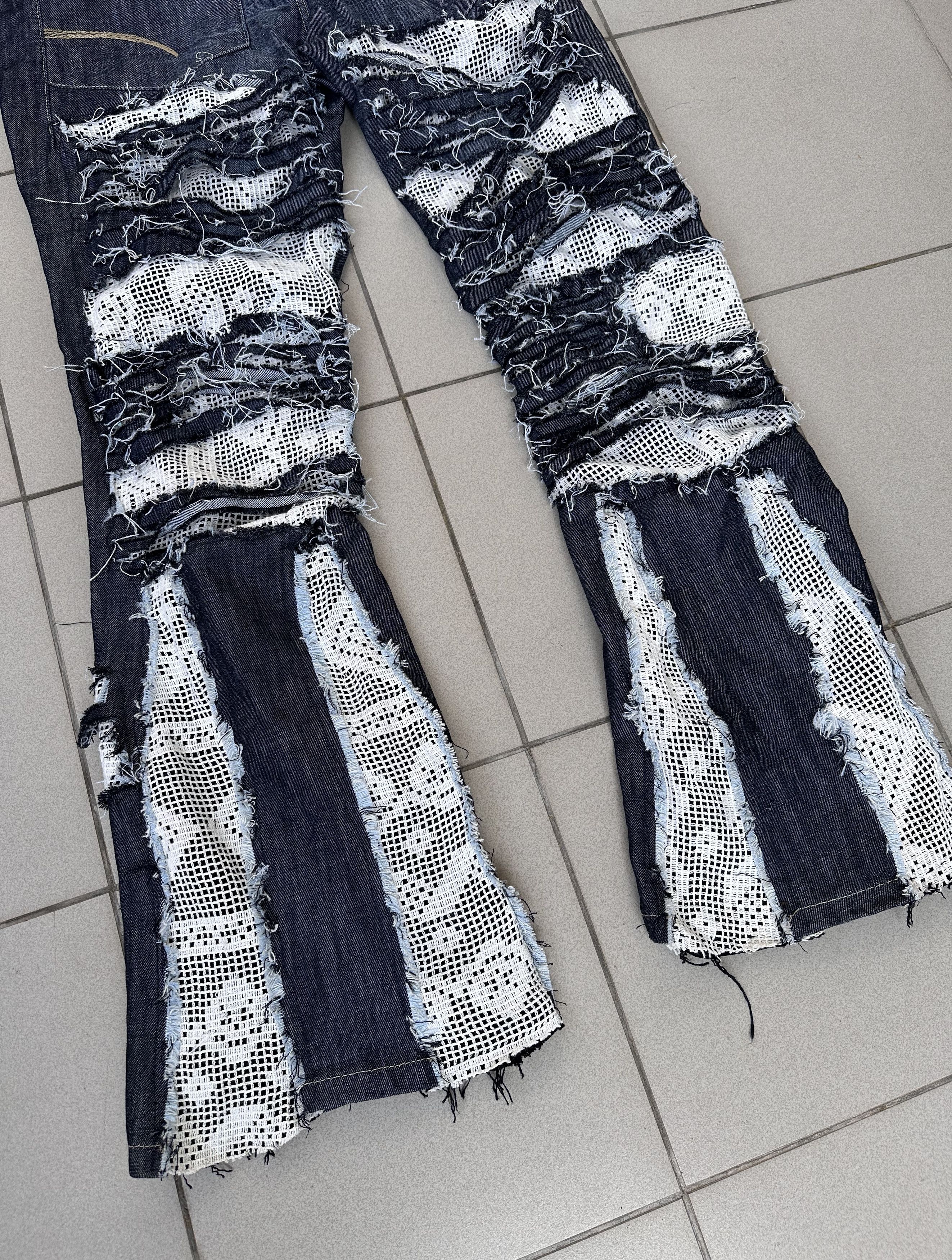 Other Distressed denim pants avant garde opium paradoxe Size US 36 / EU 52 - 8 Thumbnail