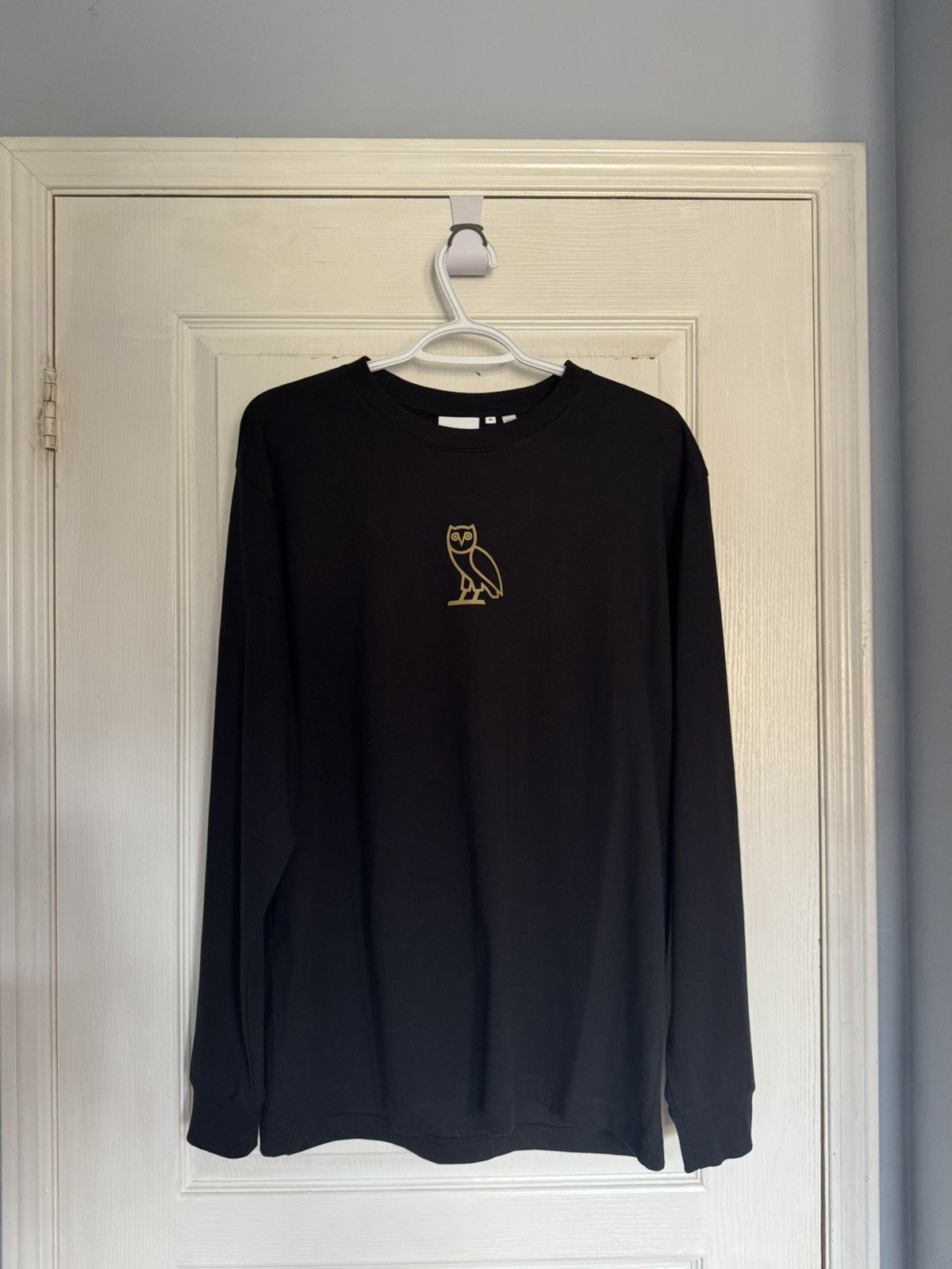 October's Very Own OVO Longsleeve Logo Black Size US M / EU 48-50 / 2 - 5 Thumbnail