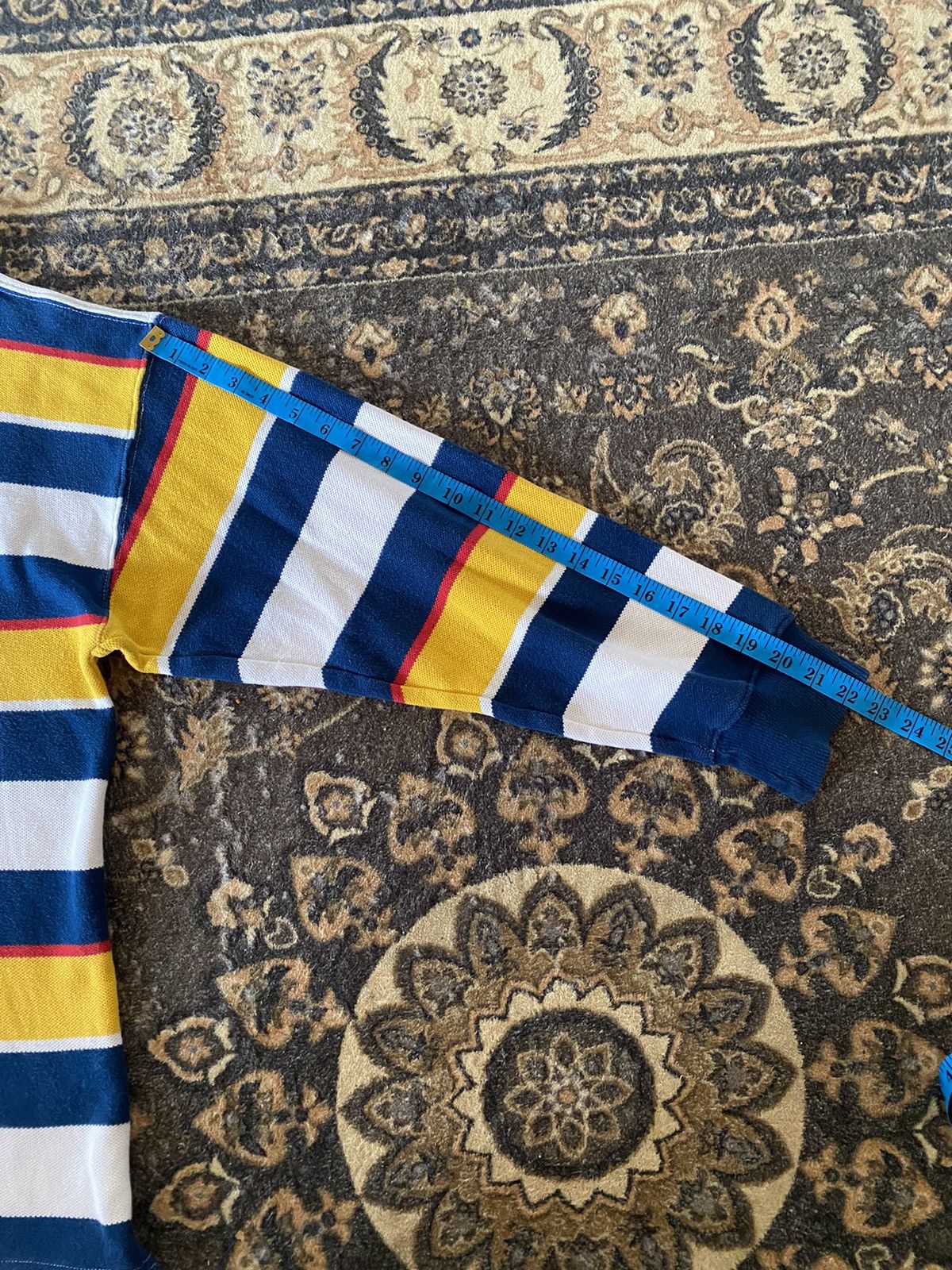 Canterbury of New Zealand Vintage Canterbury Of New Zealand Striped Long Sleeve Size US XL / EU 56 / 4 - 7 Thumbnail