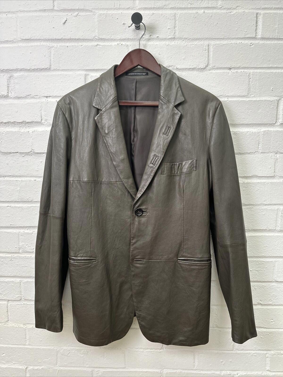 Yohji Yamamoto Yohji Yamamoto Pour Homme Tailored Leather Jacket