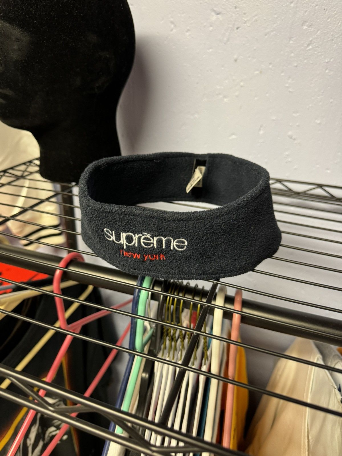 Polartec × Supreme Supreme Polartec Headband Navy OS Size ONE SIZE - 7 Thumbnail