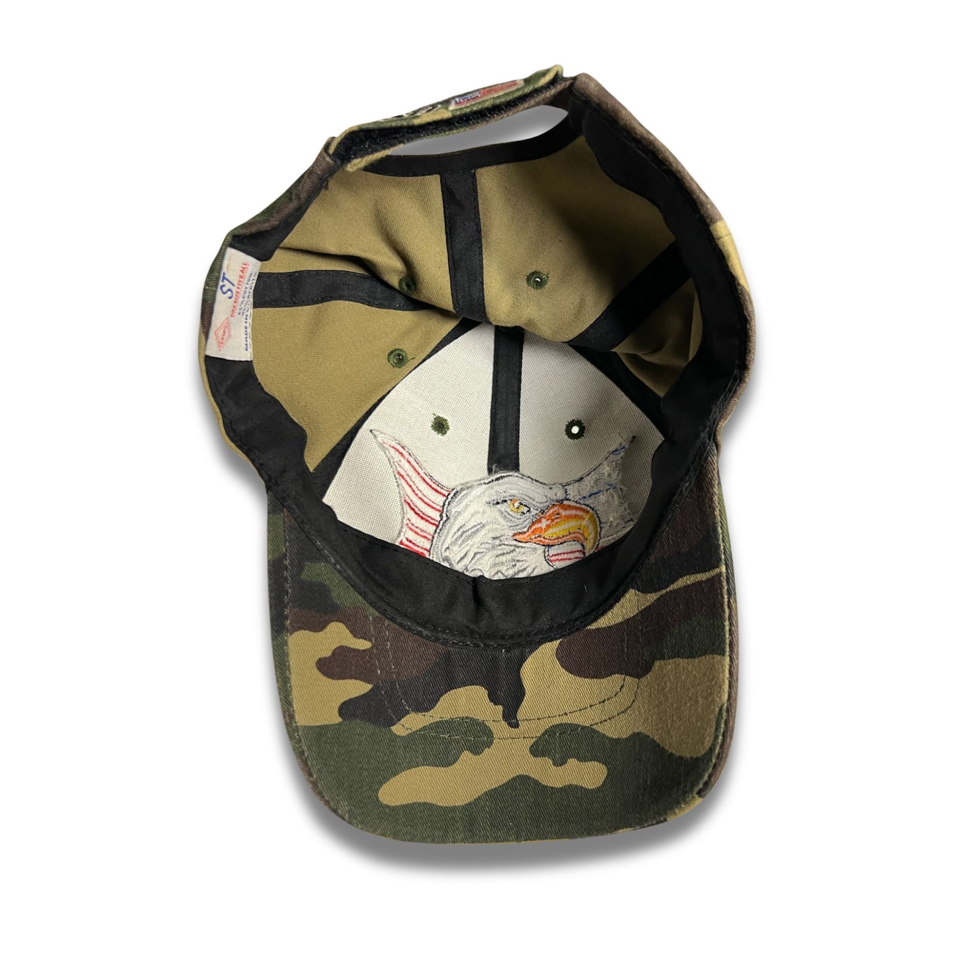 Other USA American Eagle Flag Camo Baseball Cap Size ONE SIZE - 3 Thumbnail