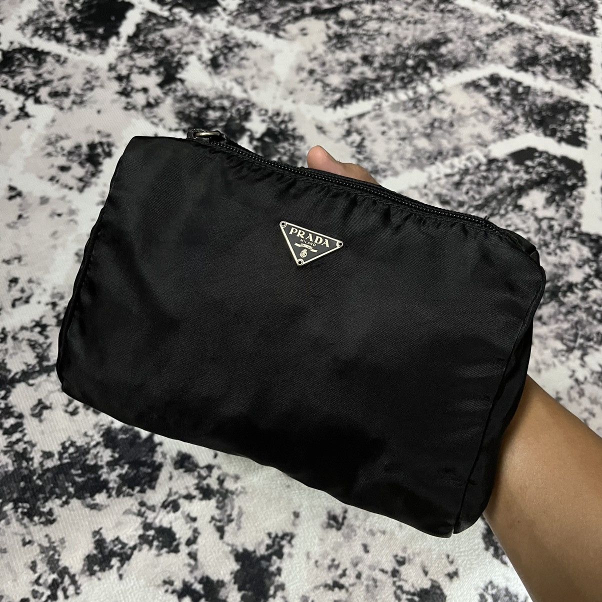 Prada VINTAGE PRADA TESSUTO NYLON SMALL POUCH Size ONE SIZE - 1 Thumbnail