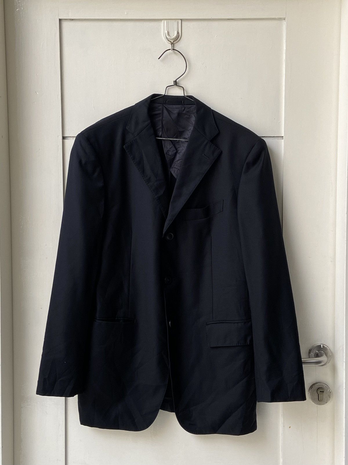 Loro Piana LORO PIANA Black Suit Size US M / EU 48-50 / 2 - 1 Thumbnail