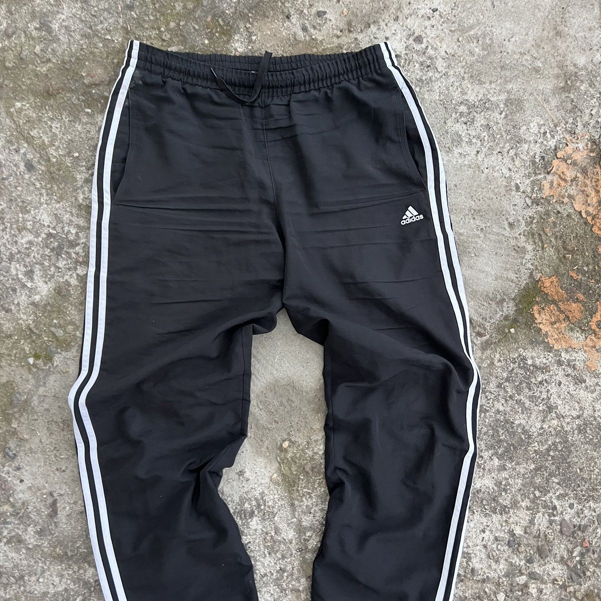 Adidas × Vintage Vintage sweatpants Adidas 90s 3 stripes (size M) Size US 32 / EU 48 - 3 Thumbnail