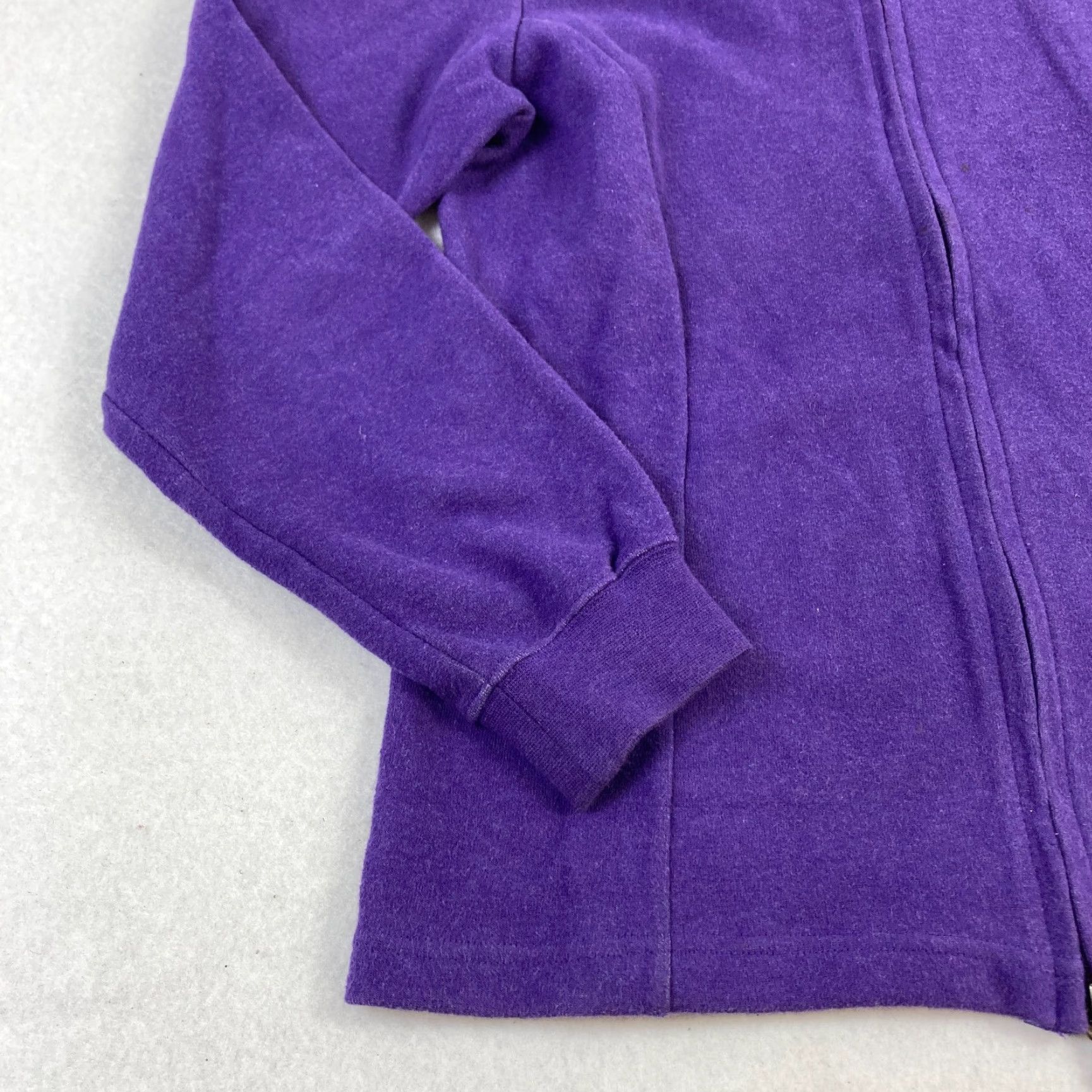 Peter Millar Peter Millar Jacket Women's Medium Purple Long Sleeve Mock Neck Casual Full Zip Size M / US 6-8 / IT 42-44 - 2 Thumbnail
