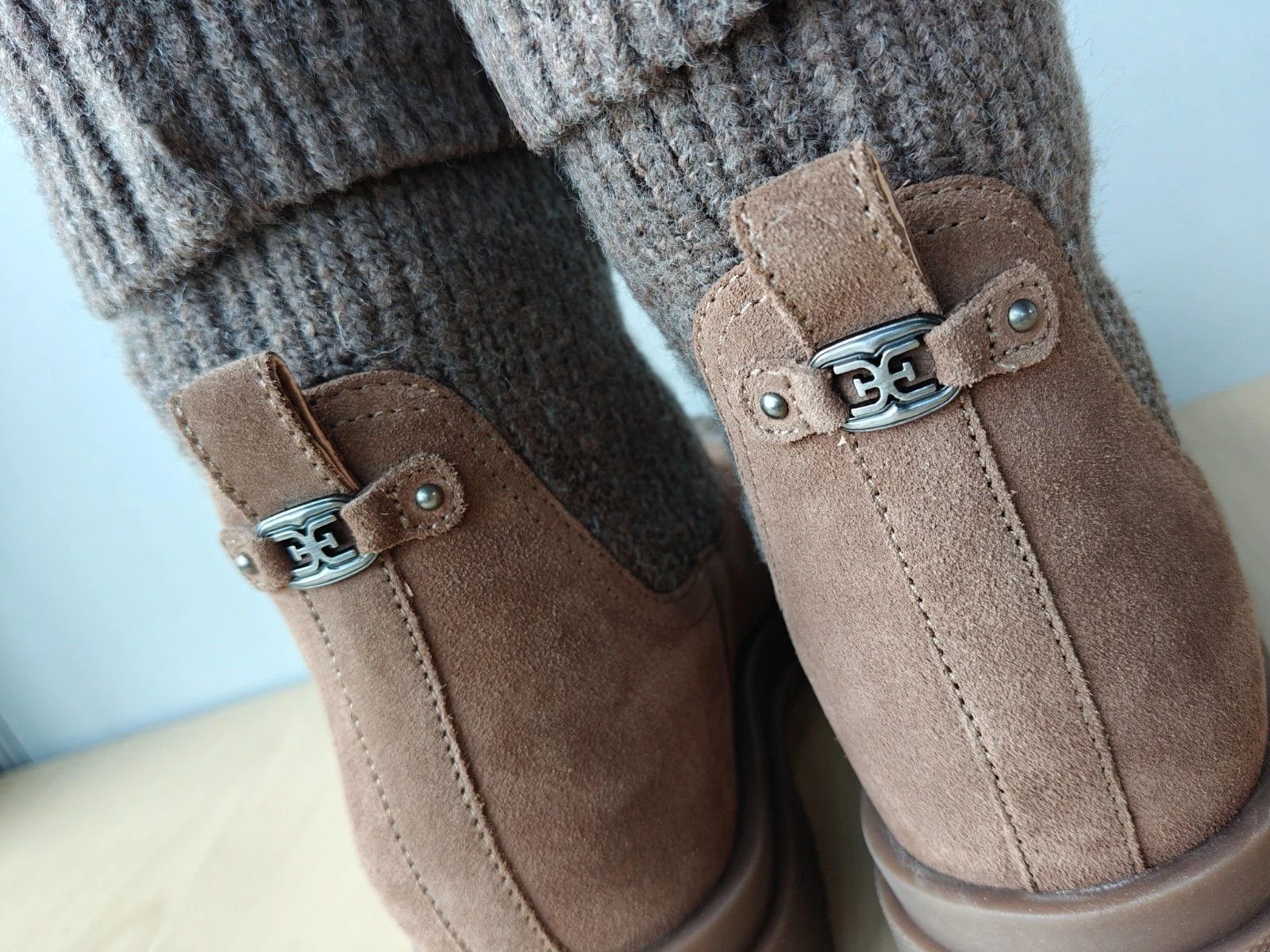 Sam Edelman Sam Edelman Steele Knit Chelsea Boot T - 0046 Size US 8 / IT 38 - 5 Thumbnail