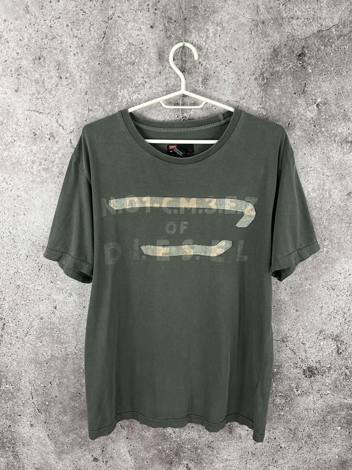 Diesel × Vintage Vintage Diesel T-Shirt Big Logo Street Style Size L Size US L / EU 52-54 / 3 - 1 Thumbnail