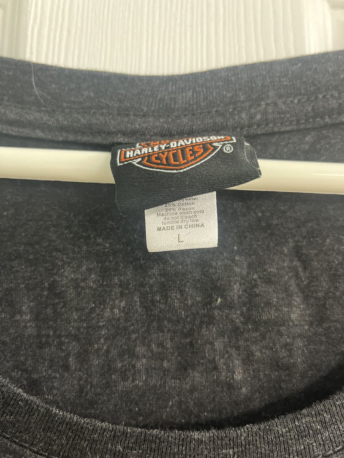 Harley Davidson Harley Davidson Factory Frankfurt Germany Womens Tshirt Size L / US 10 / IT 46 - 6 Thumbnail