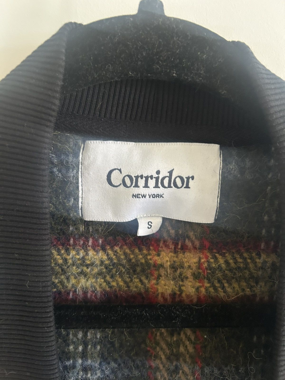 Corridor Corridor Fuzzy Plaid Wool Cardigan Size US S / EU 44-46 / 1 - 2 Thumbnail