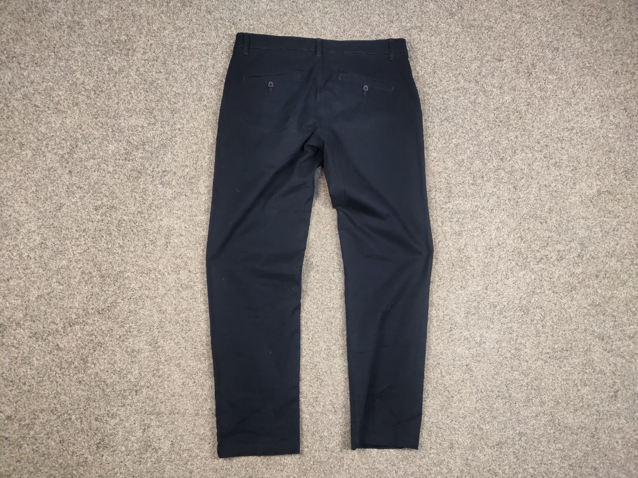 Folk Folk Design Classic Navy Blue Cotton Trouser Pants Size US 34 / EU 50 - 9 Thumbnail