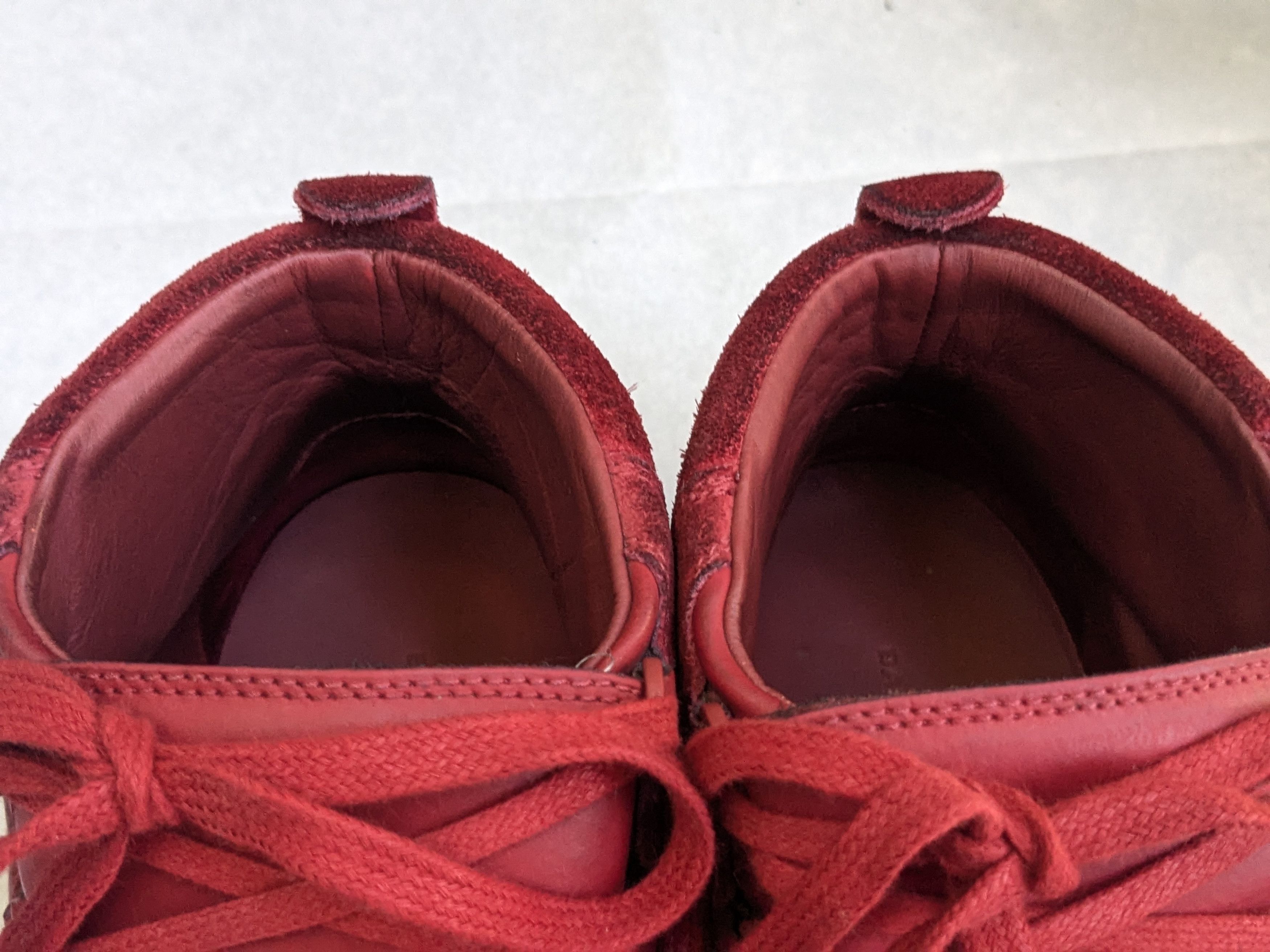 Balenciaga Balenciaga Arena Sneakers Red 10 High Tops Leather Size US 10 / EU 43 - 8 Thumbnail