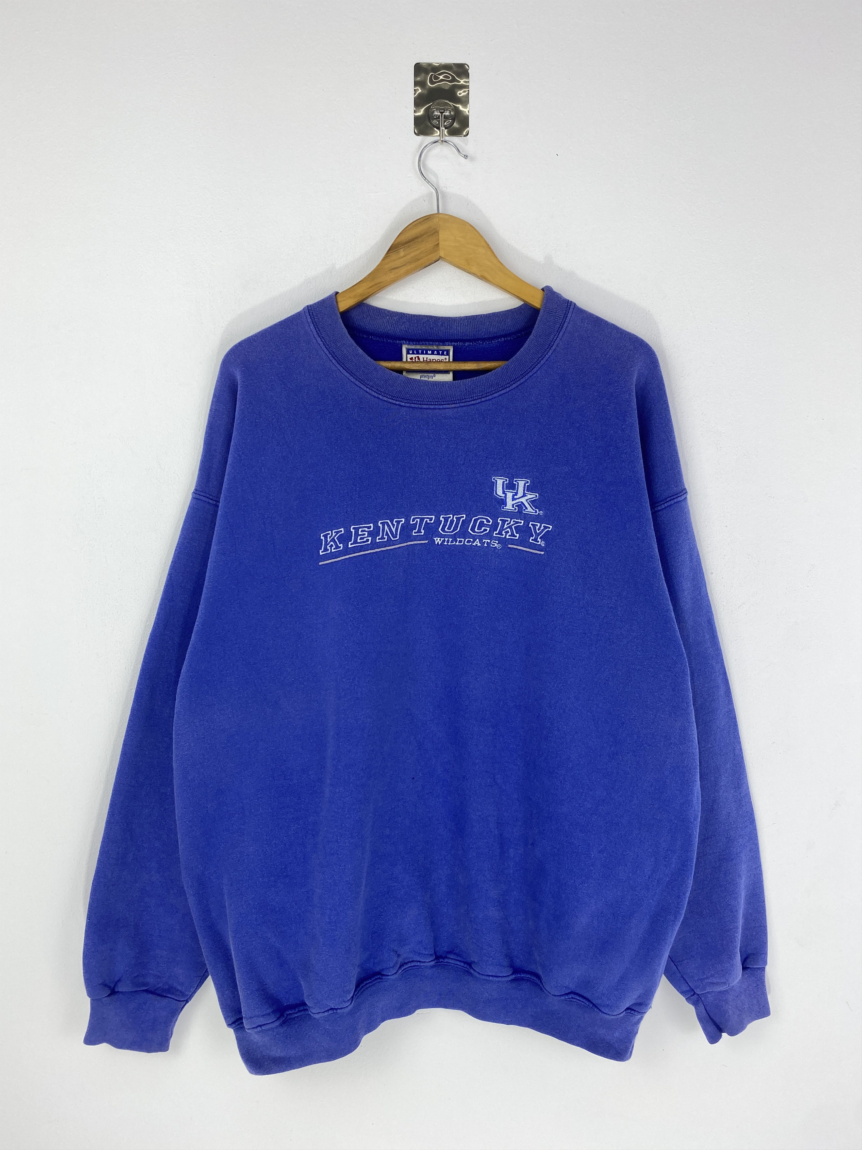 Vintage Vintage 90s Hanes Kentucky Embroidery Sweatshirt SH0114 Size US L / EU 52-54 / 3 - 1 Thumbnail