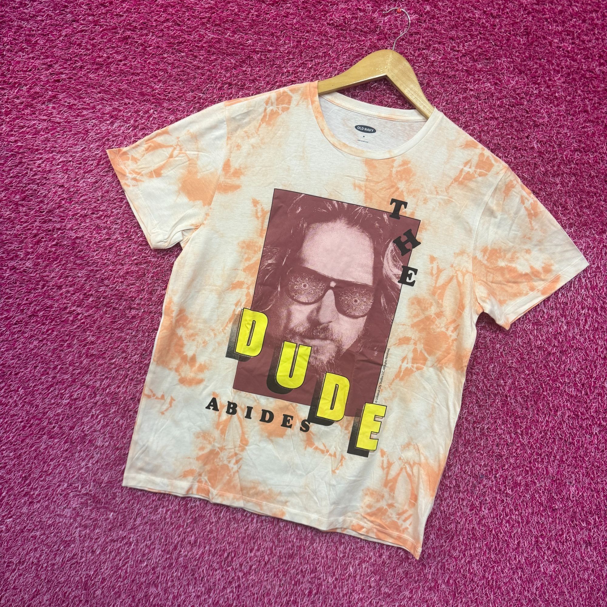 Old Navy The Big Lebowski The Dude Abides Coen Bros Movie Tie Dye M Size US M / EU 48-50 / 2 - 3 Thumbnail