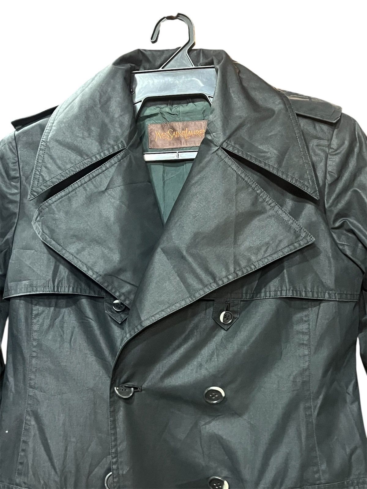 Yves Saint Laurent Yves saint Laurent vintage Trench coats double breasted Size S / US 4 / IT 40 - 3 Thumbnail