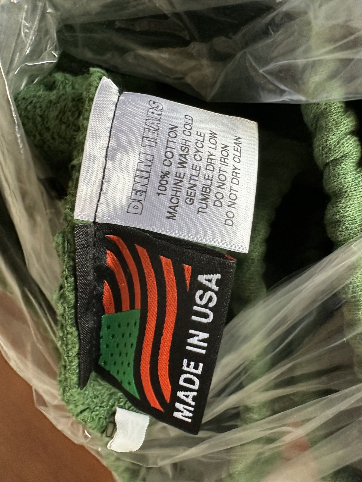 DENIM TEARS Vintage ADG Green Sweatpants Size US 36 / EU 52 - 7 Thumbnail
