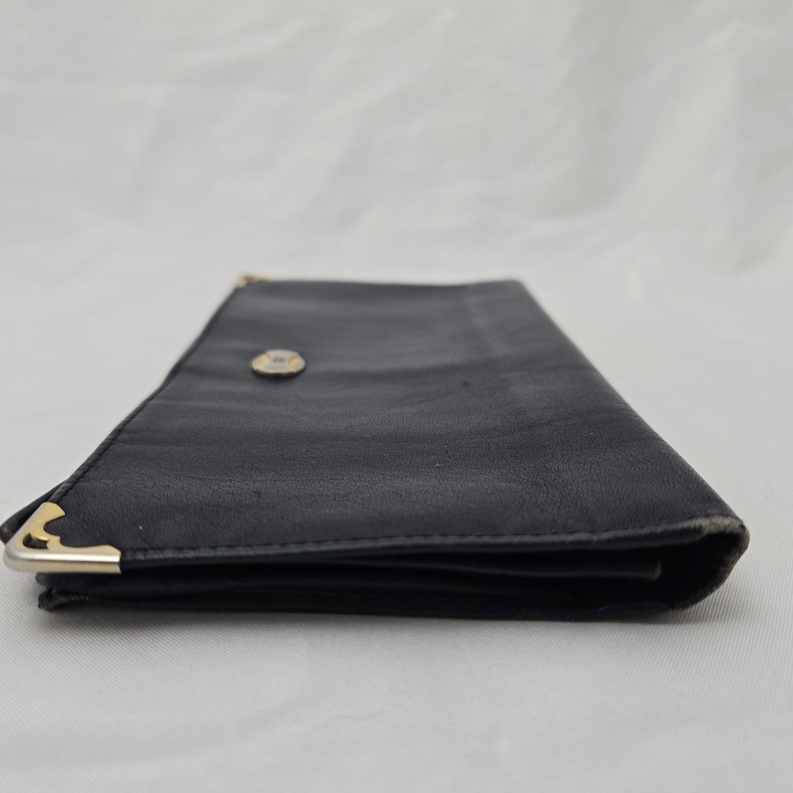 Gucci Vintage Gucci Wallet Long Bifold Blue Leather Size ONE SIZE - 6 Thumbnail