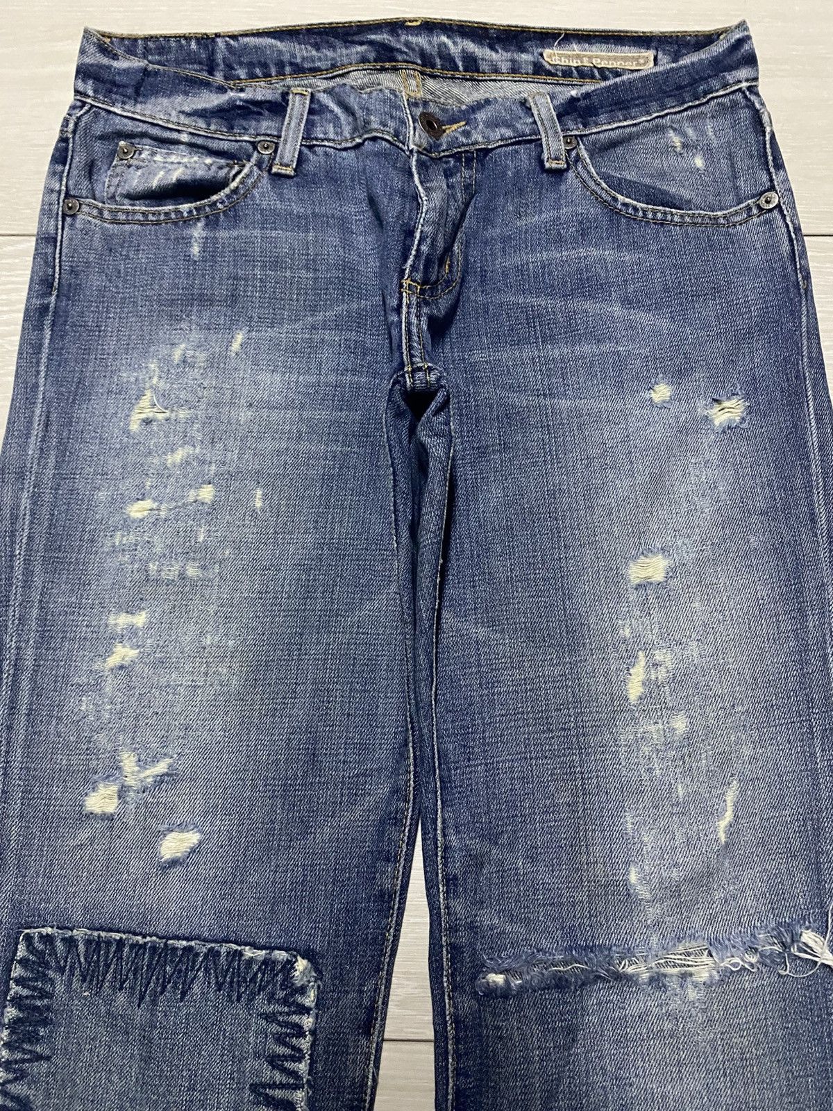 Chip & Pepper Vintage Chip & Pepper Embroidery Patched Flare Bootcut Jeans Size US 29 - 3 Thumbnail