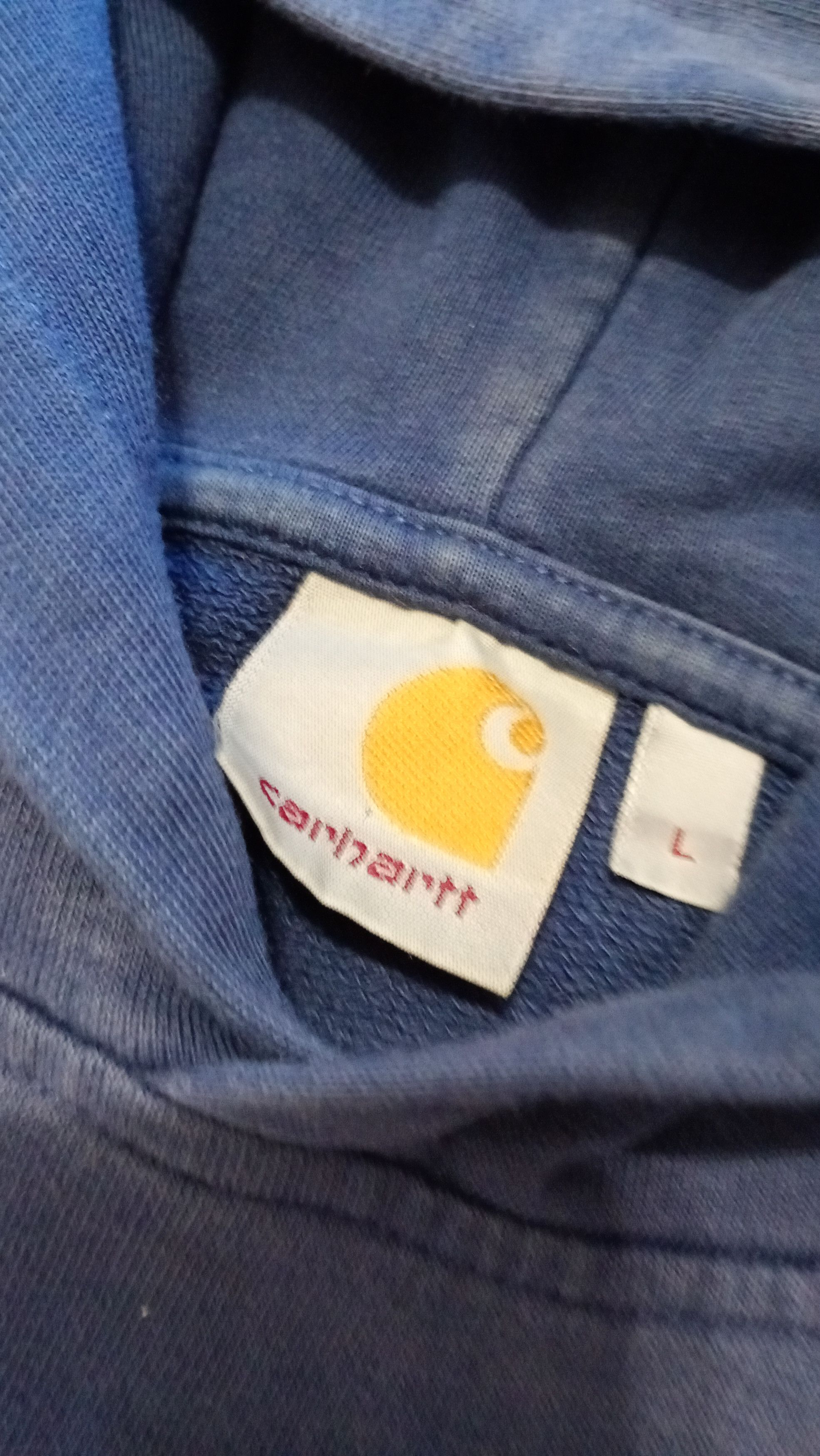 Carhartt Carhartt Vintage Hoodie distressed logo Size US L / EU 52-54 / 3 - 5 Thumbnail