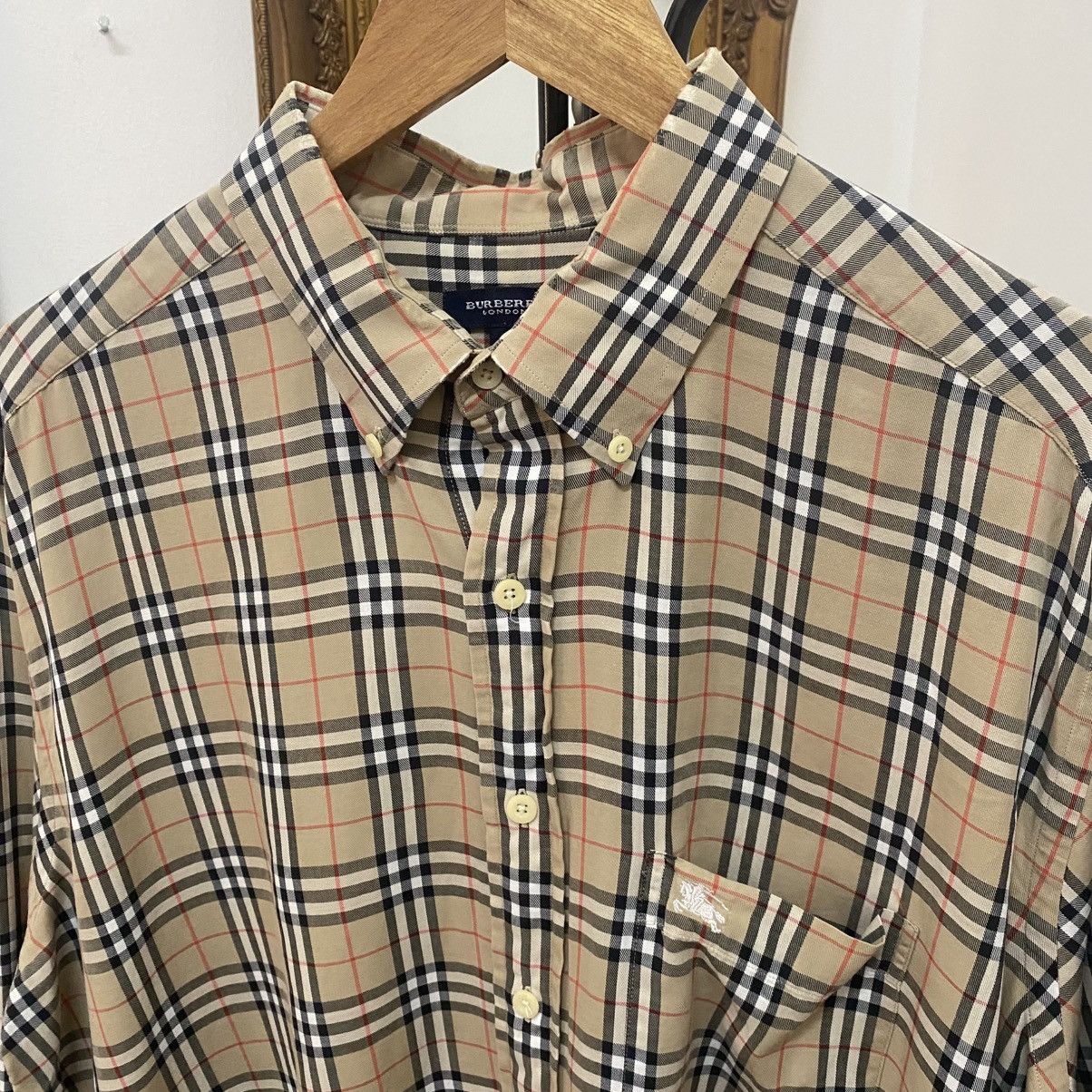 Burberry Burberry button shirt Size US XL / EU 56 / 4 - 2 Thumbnail