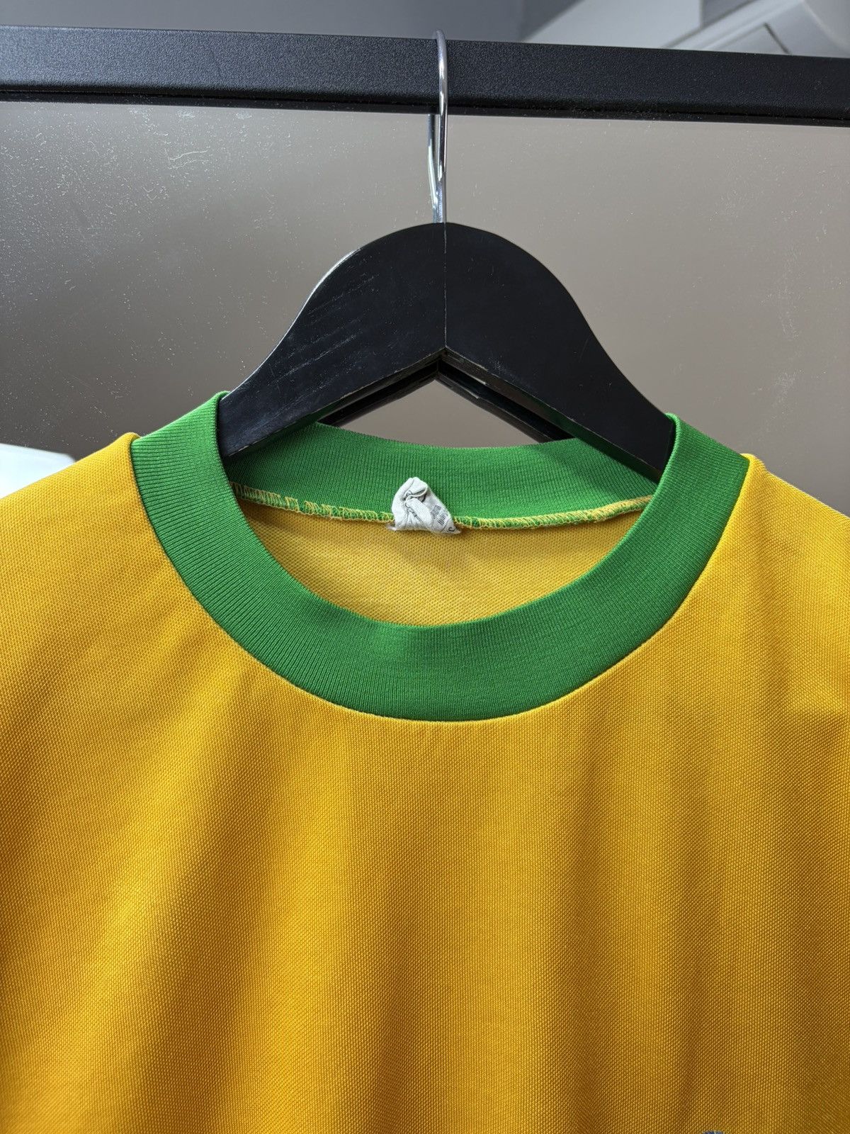 Erima Vintage Erima Brazil Long Sleeve Jersey 1980s Football Shirt Size US M / EU 48-50 / 2 - 9 Thumbnail