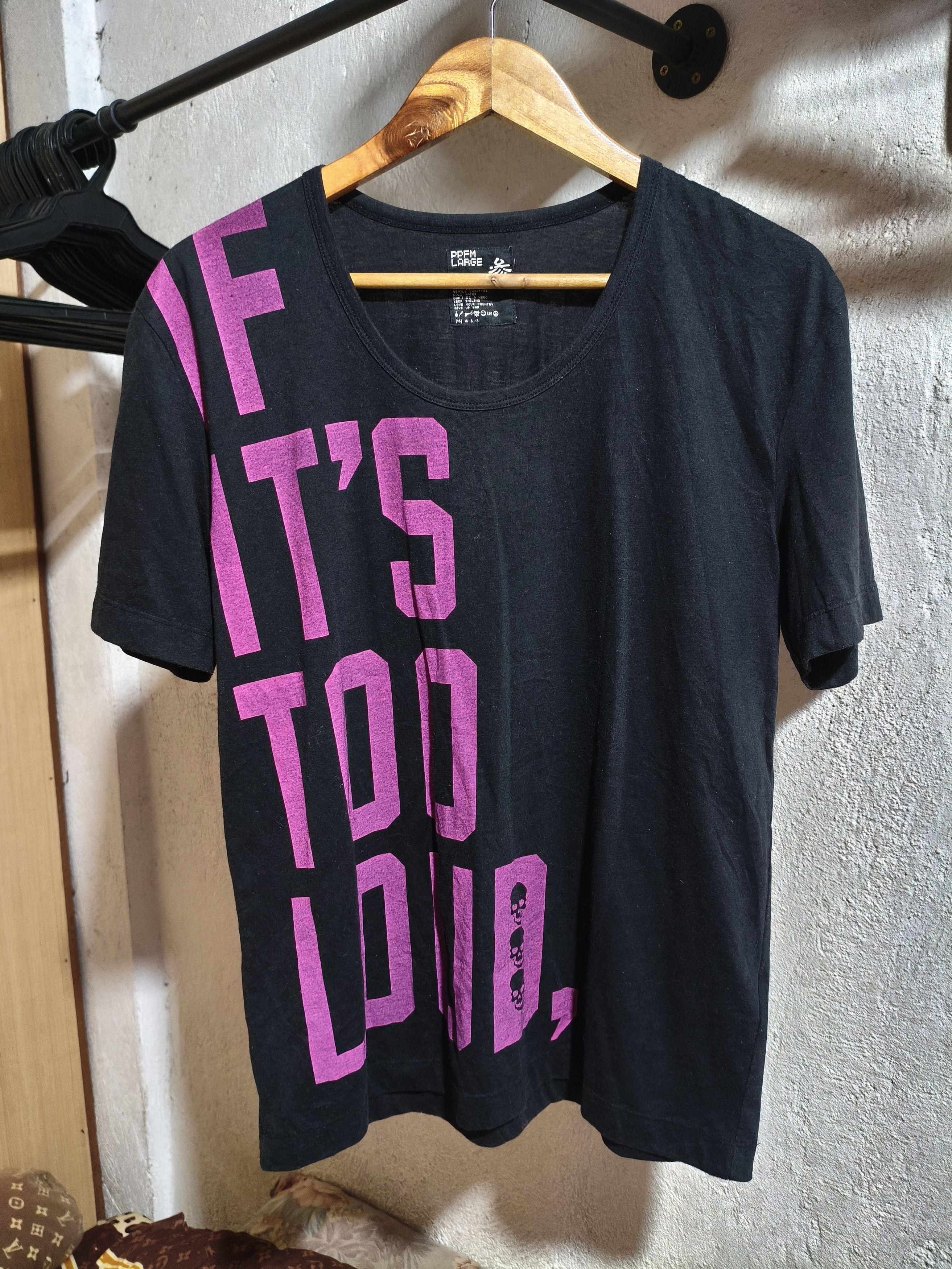 PPFM Rare 2000s PPFM if six was nine you're too old tee Size US L / EU 52-54 / 3 - 1 Thumbnail