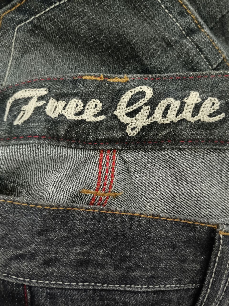 Japanese Brand FLARE SICK GATE DENIM PANTS Size US 29 - 8 Thumbnail