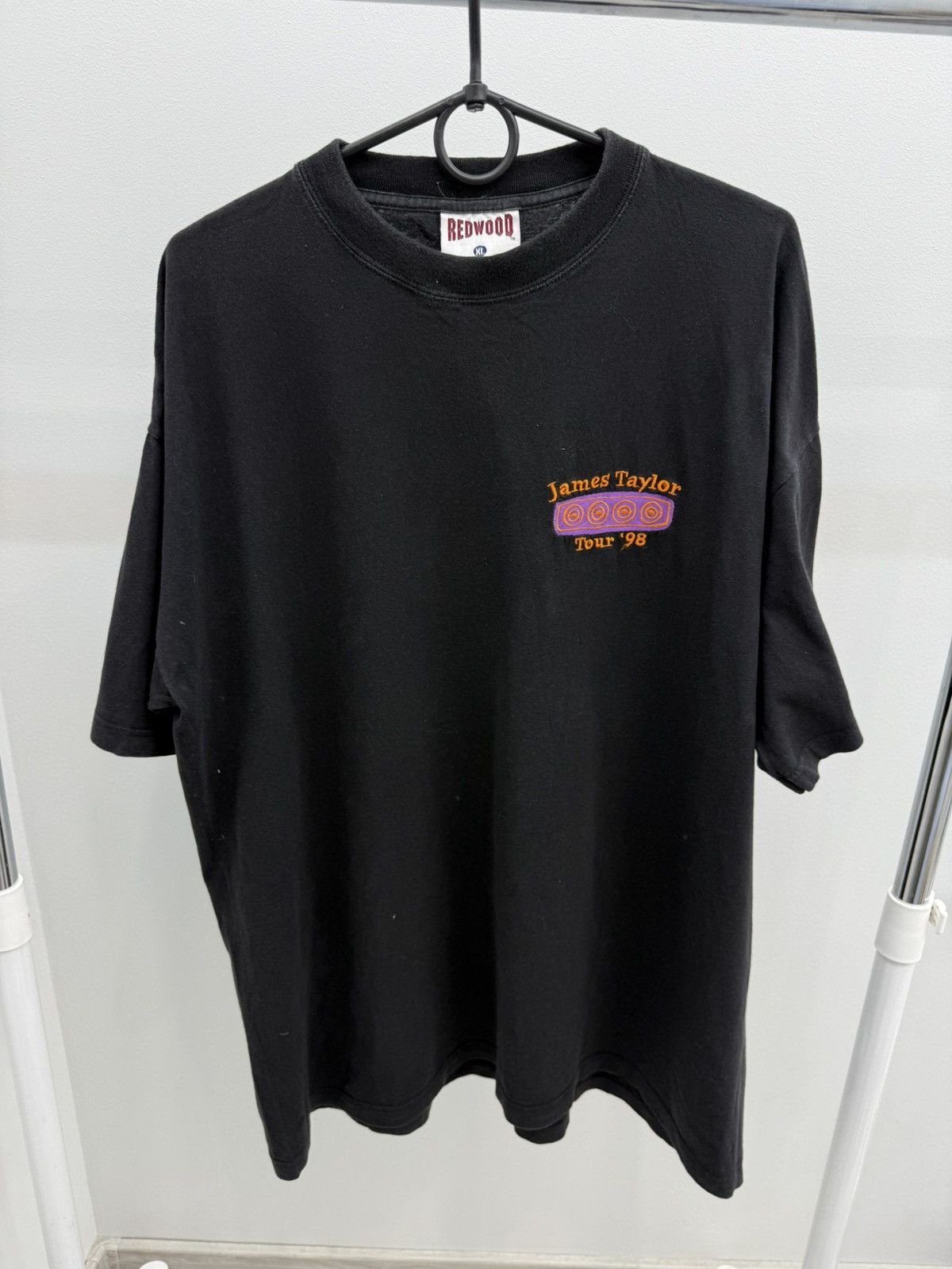 Band Tees James Taylor Redwood 1998 Tour Tee T-shirt Size US XL / EU 56 / 4 - 1 Thumbnail