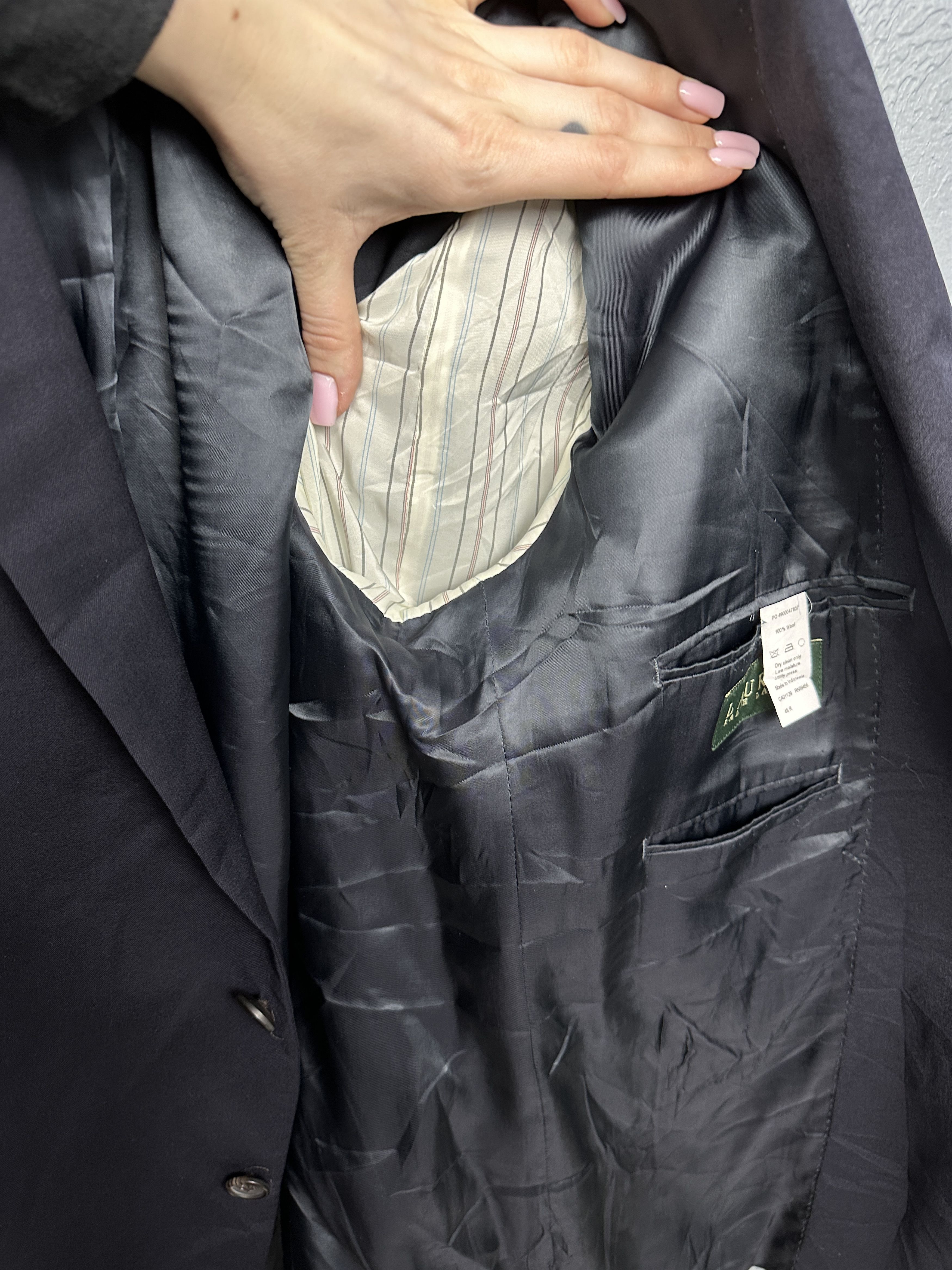 Polo Ralph Lauren Polo Ralph Lauren Vintage Mens Wool Blazer Jacket Size 46R - 6 Thumbnail