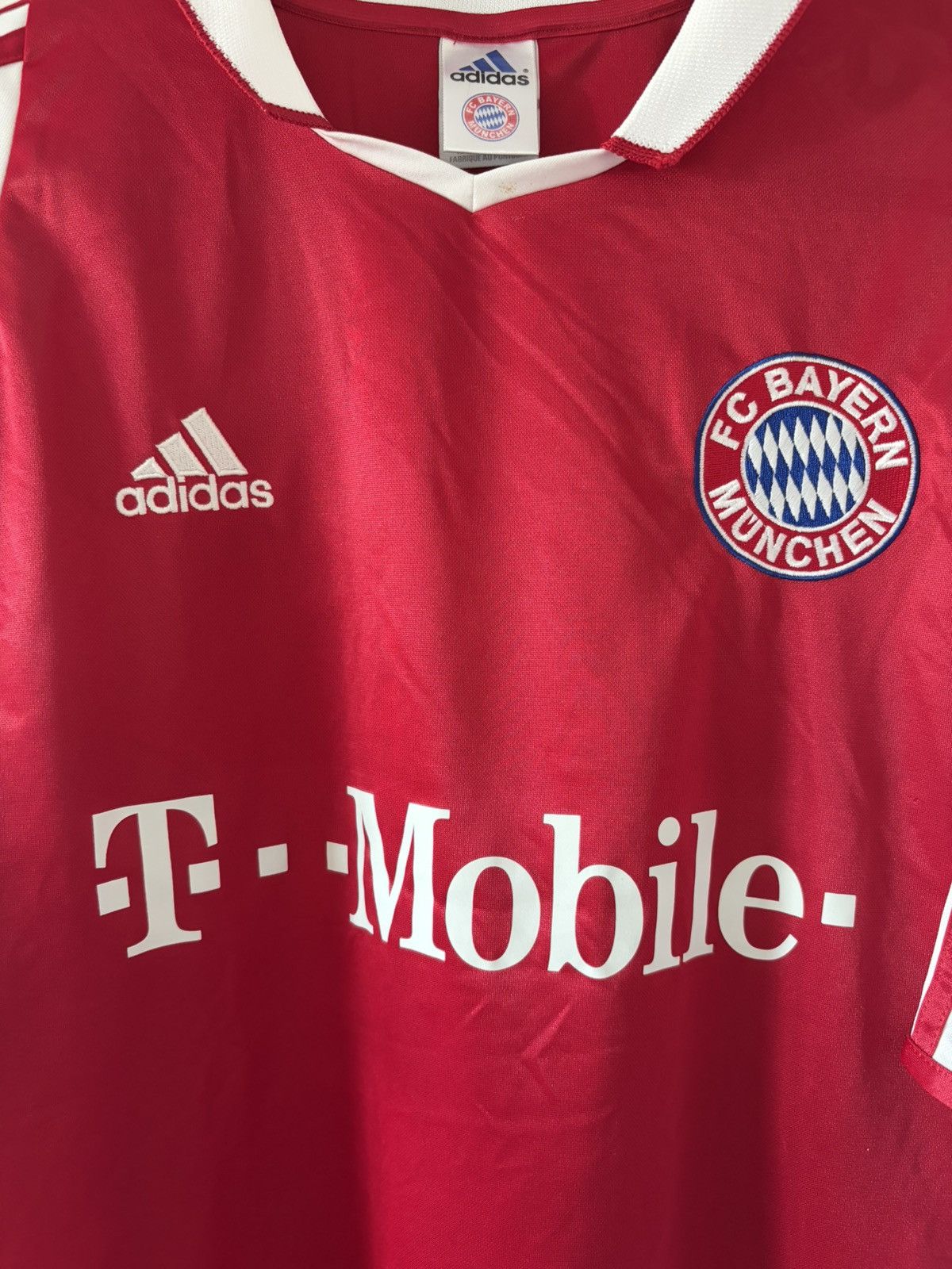Bayern Monachium adidas 2003/2004 domowa Ballack Vintage — zdjęcie 6