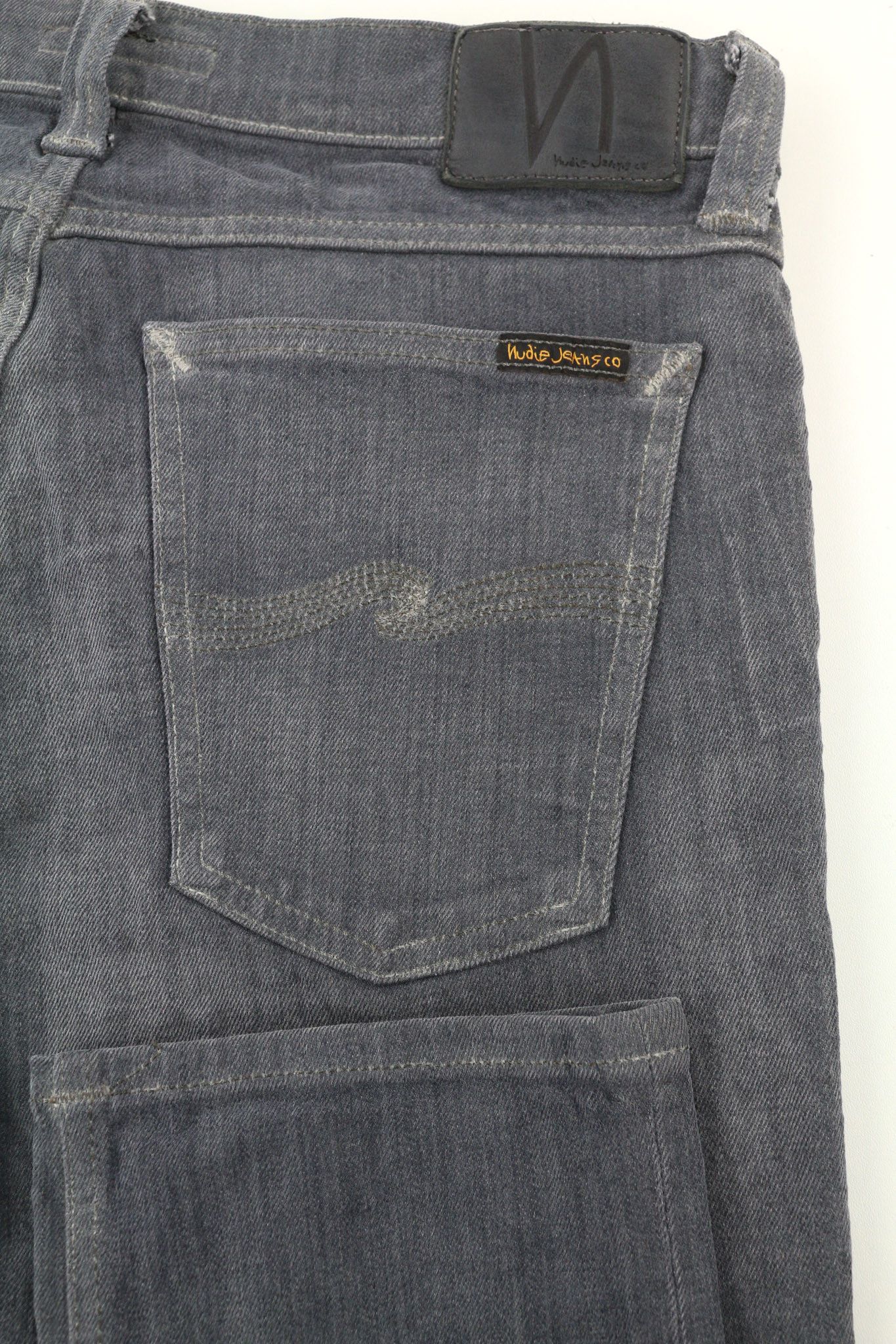 Nudie Jeans TIGHT LONG JOHN W31/L34 Slim Charcoal Jeans 80700 Size US 31 - 5 Thumbnail