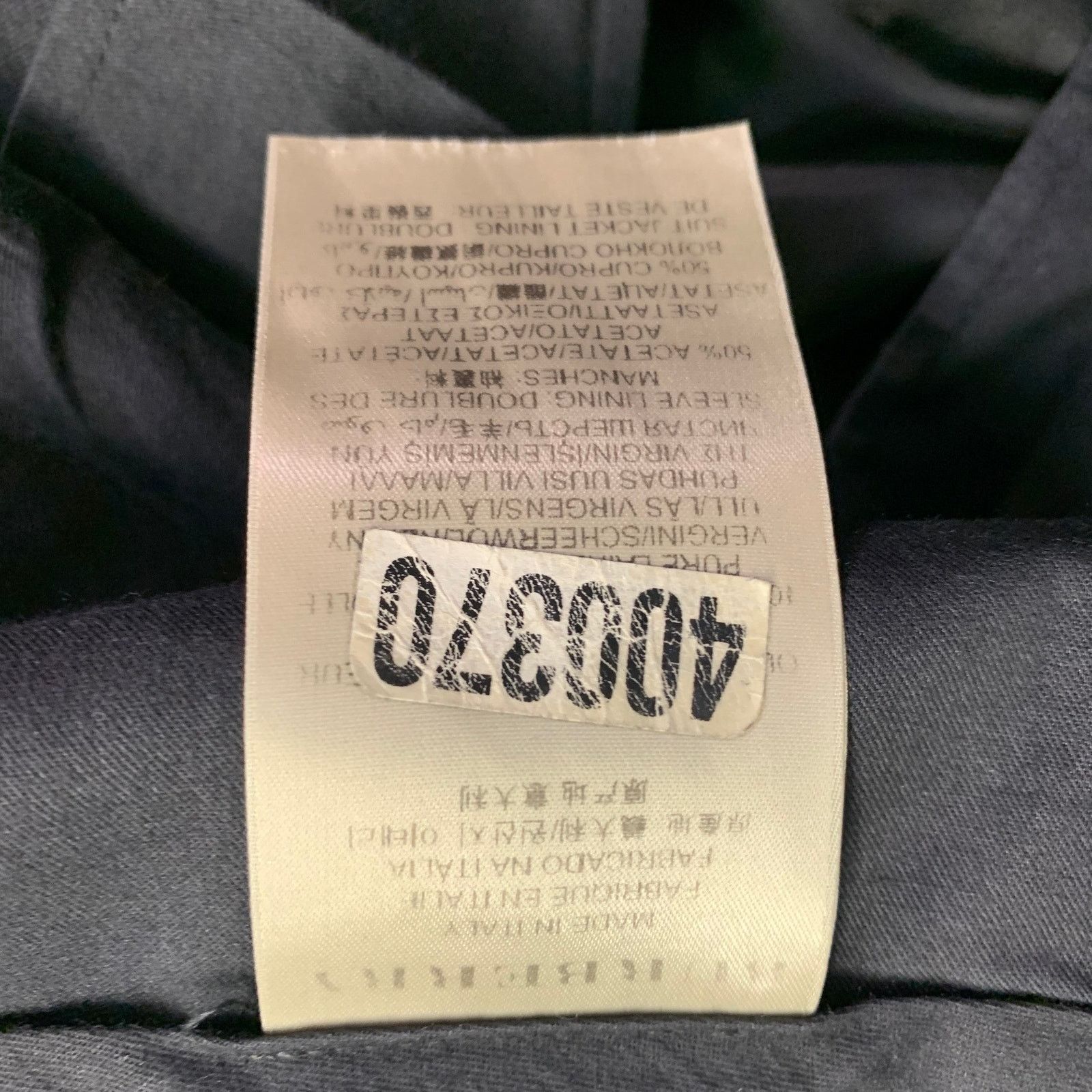 Burberry BURBERRY Size 46 Regular Grey Virgin Wool Notch Lapel Suit Size 46R - 16 Thumbnail