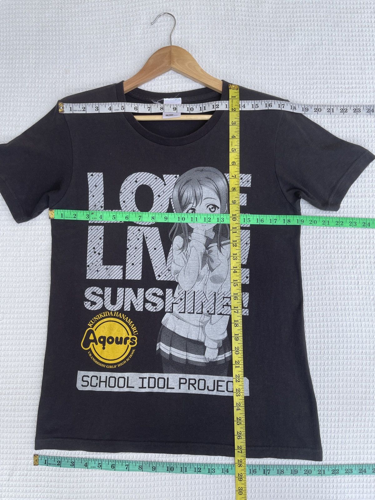 Anime Last Drop🔥Rare🔥Vintage Cospa Anime School Idol Project Tee Size US L / EU 52-54 / 3 - 7 Thumbnail