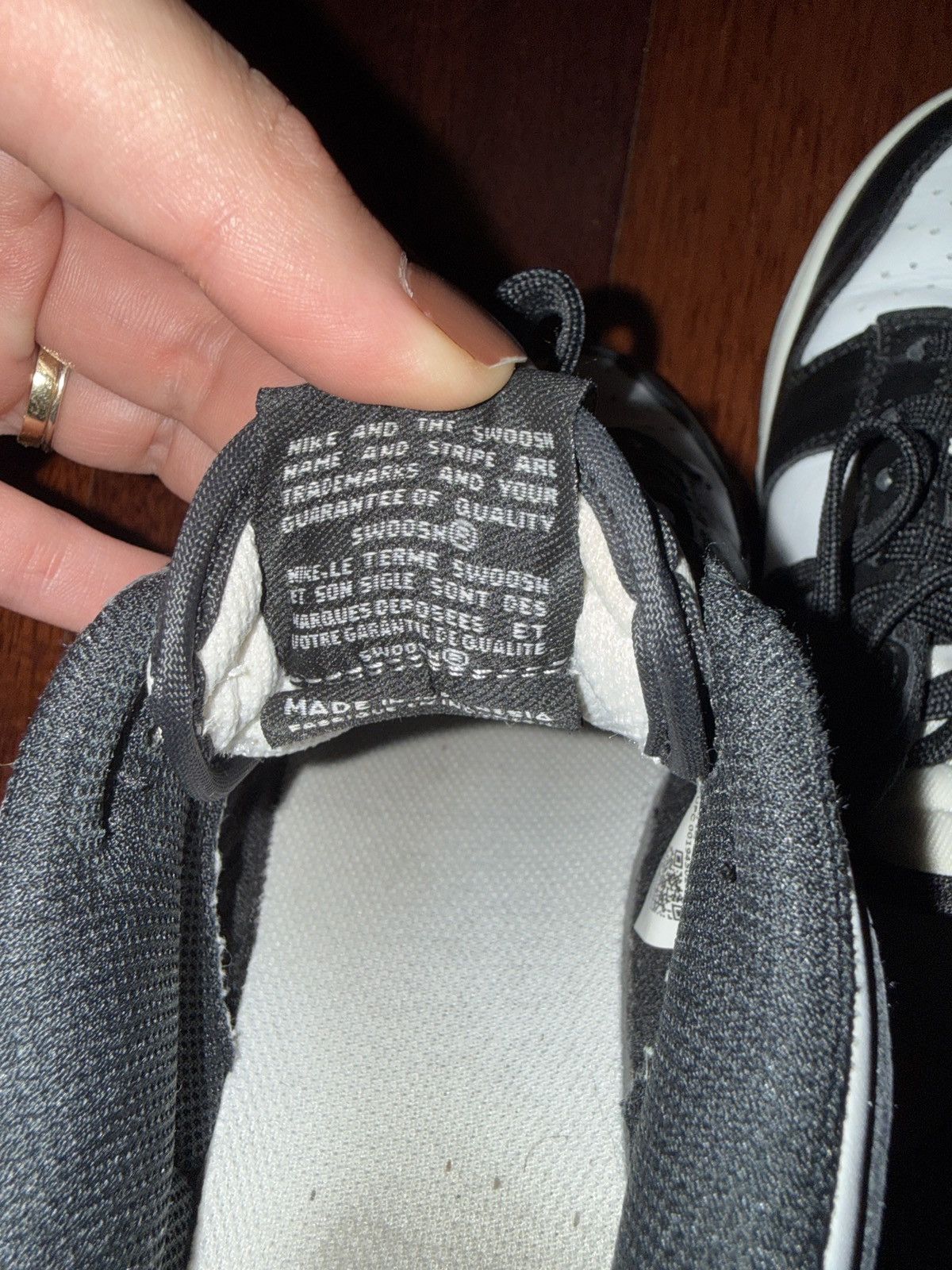 Nike Women's Nike Dunk Low | Black Panda Size US 6.5 / IT 36.5 - 6 Thumbnail