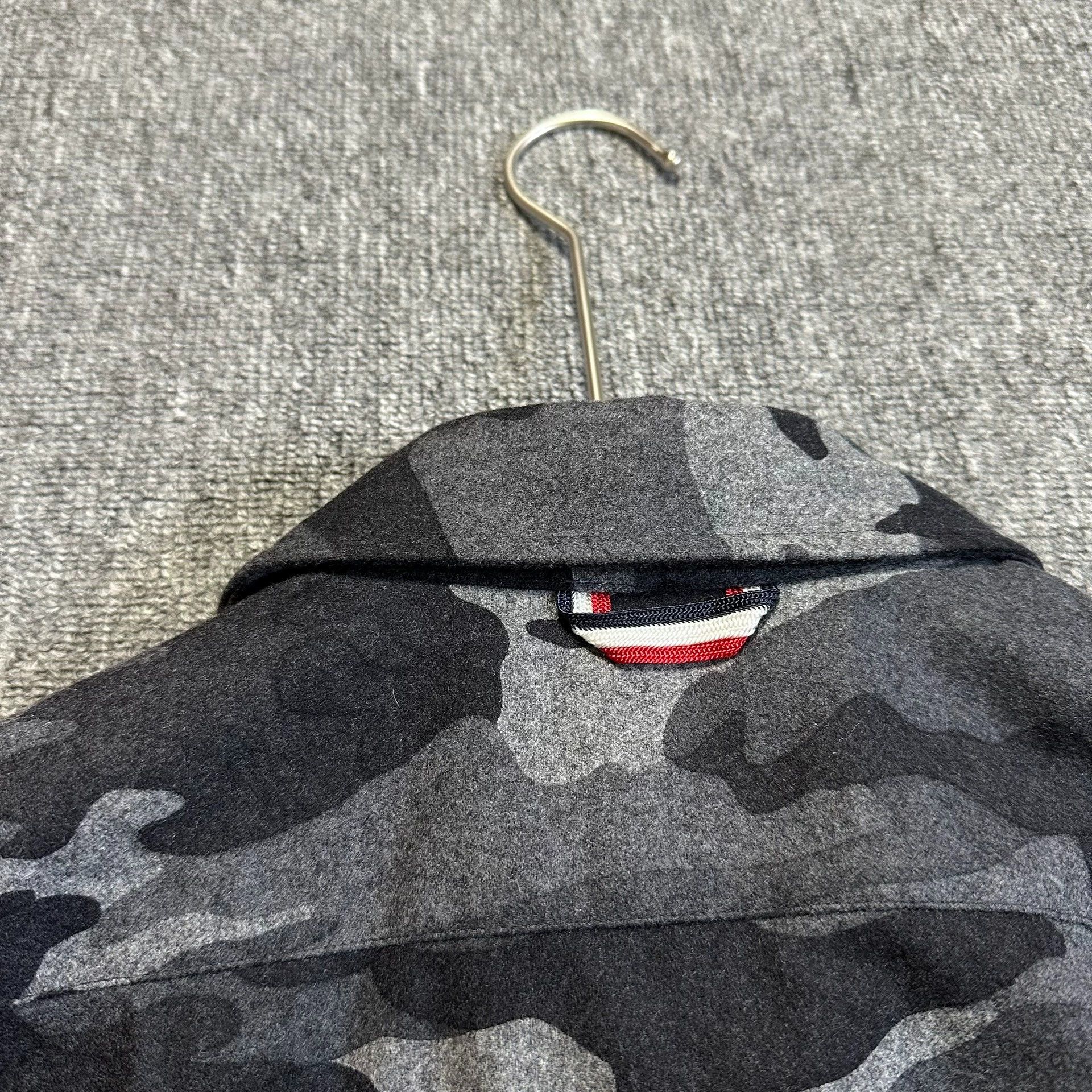 Moncler Genius Moncler Thom Browne Camouflage Wool Jacket Size US M / EU 48-50 / 2 - 5 Thumbnail