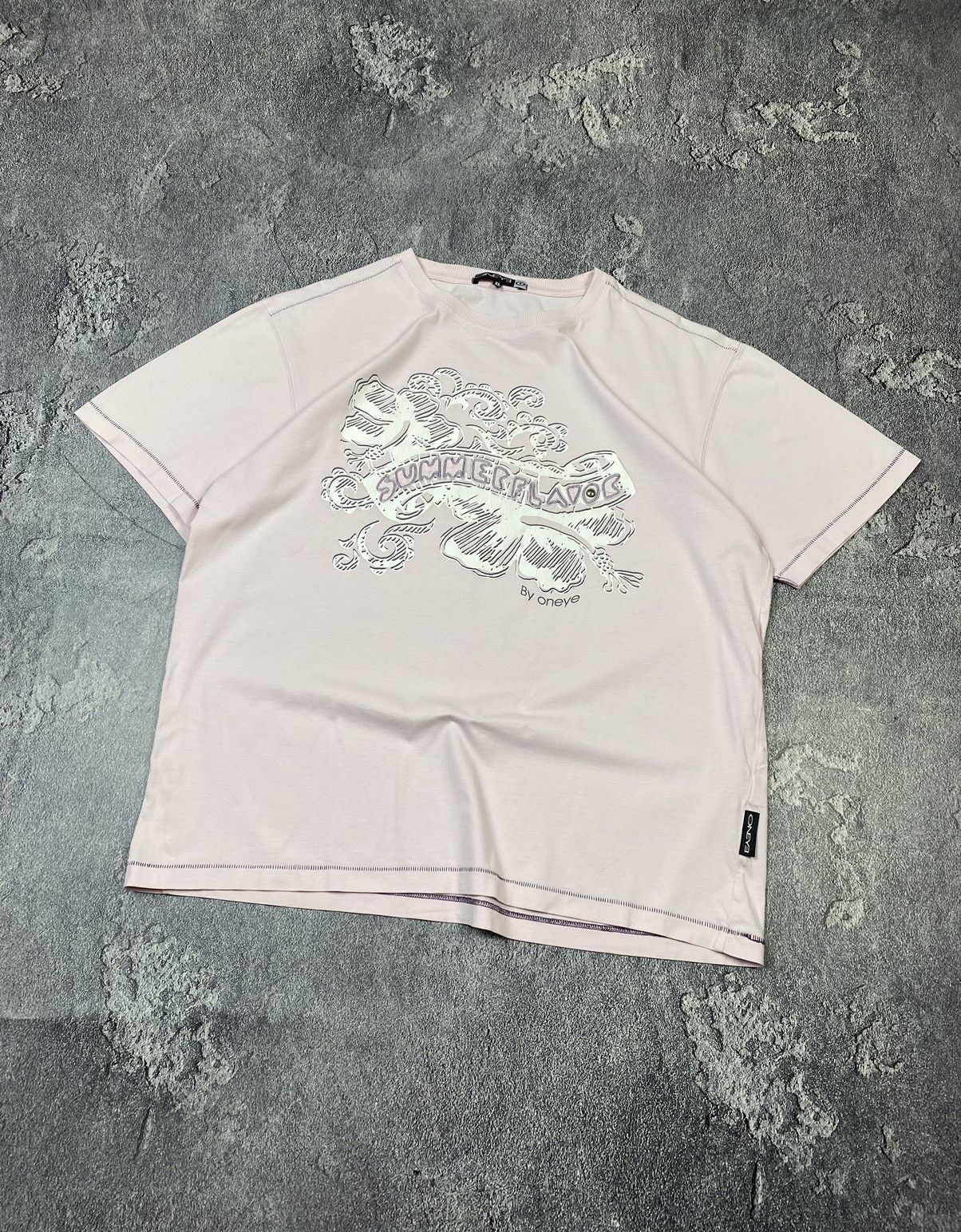 If Six Was Nine Y2K Avant Garde 00s Surf T-shirt Streetwear VTG Size US XL / EU 56 / 4 - 2 Thumbnail