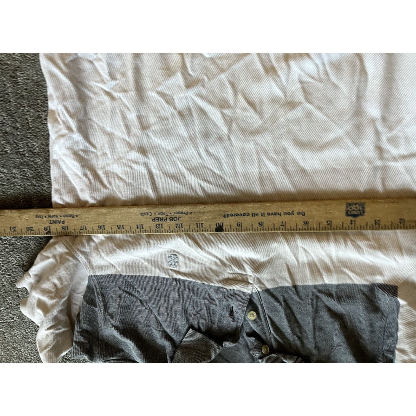 Izod IZOD Golf Polo Shirt Men's Small Gray 100% Cotton Knit Short Sleeve Button Closure Logo Patch Classic Casual Real Nice Condition Men’s Polo Size US S / EU 44-46 / 1 - 4 Thumbnail