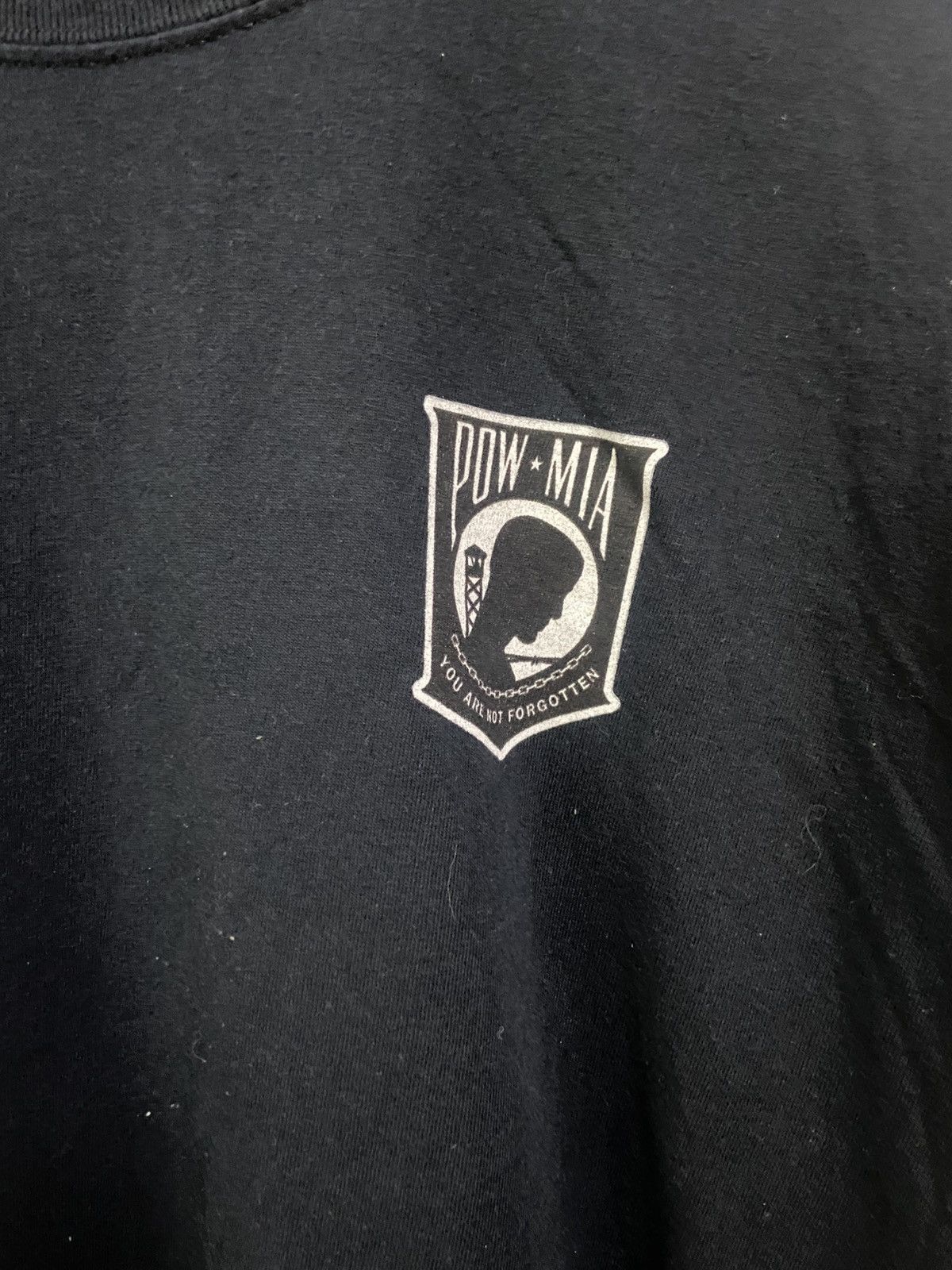 Vintage Pow Mia United States Veteran tee Size US XL / EU 56 / 4 - 2 Thumbnail