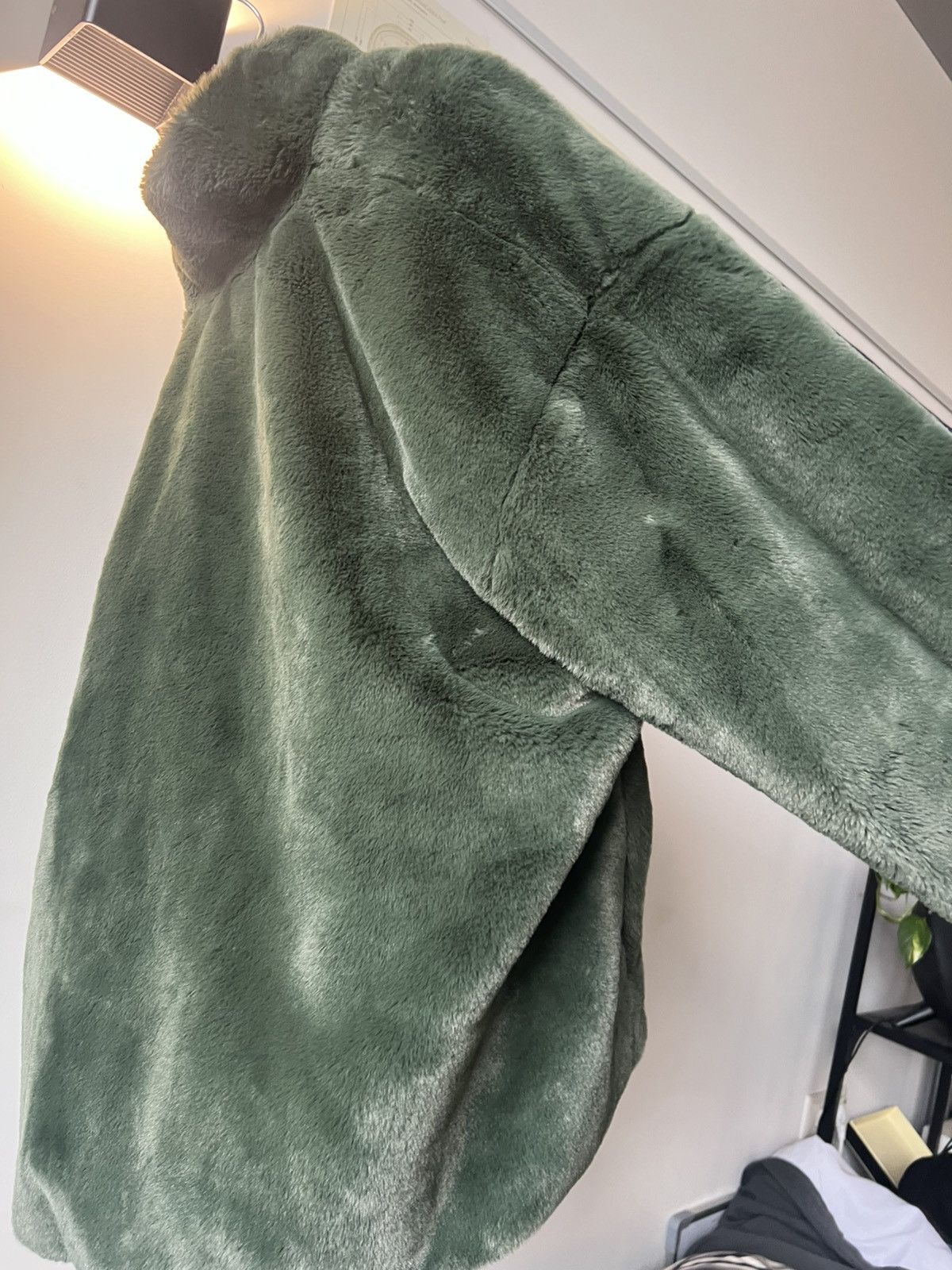 Nike Nike Oversized Swoosh Fleece Jacket Size XL / US 12-14 / IT 48-50 - 3 Thumbnail